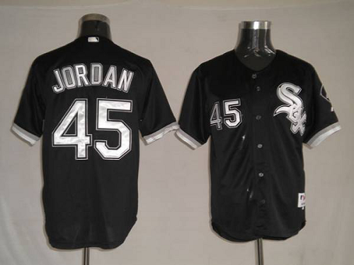 Chicago White Sox #45 Michael  Stitched Black MLB Jersey