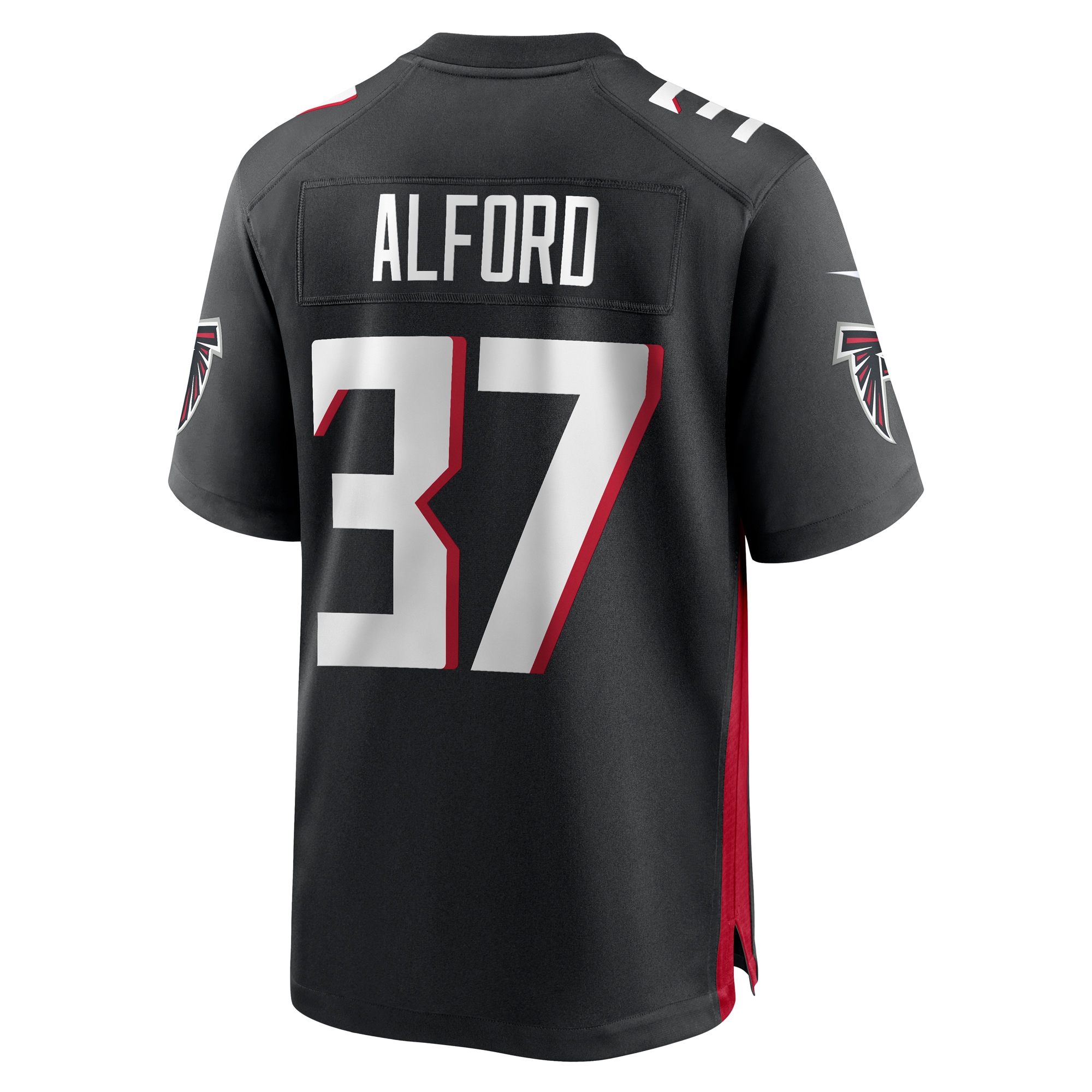 Dee Alford Atlanta Falcons  Player Game Jersey - Black