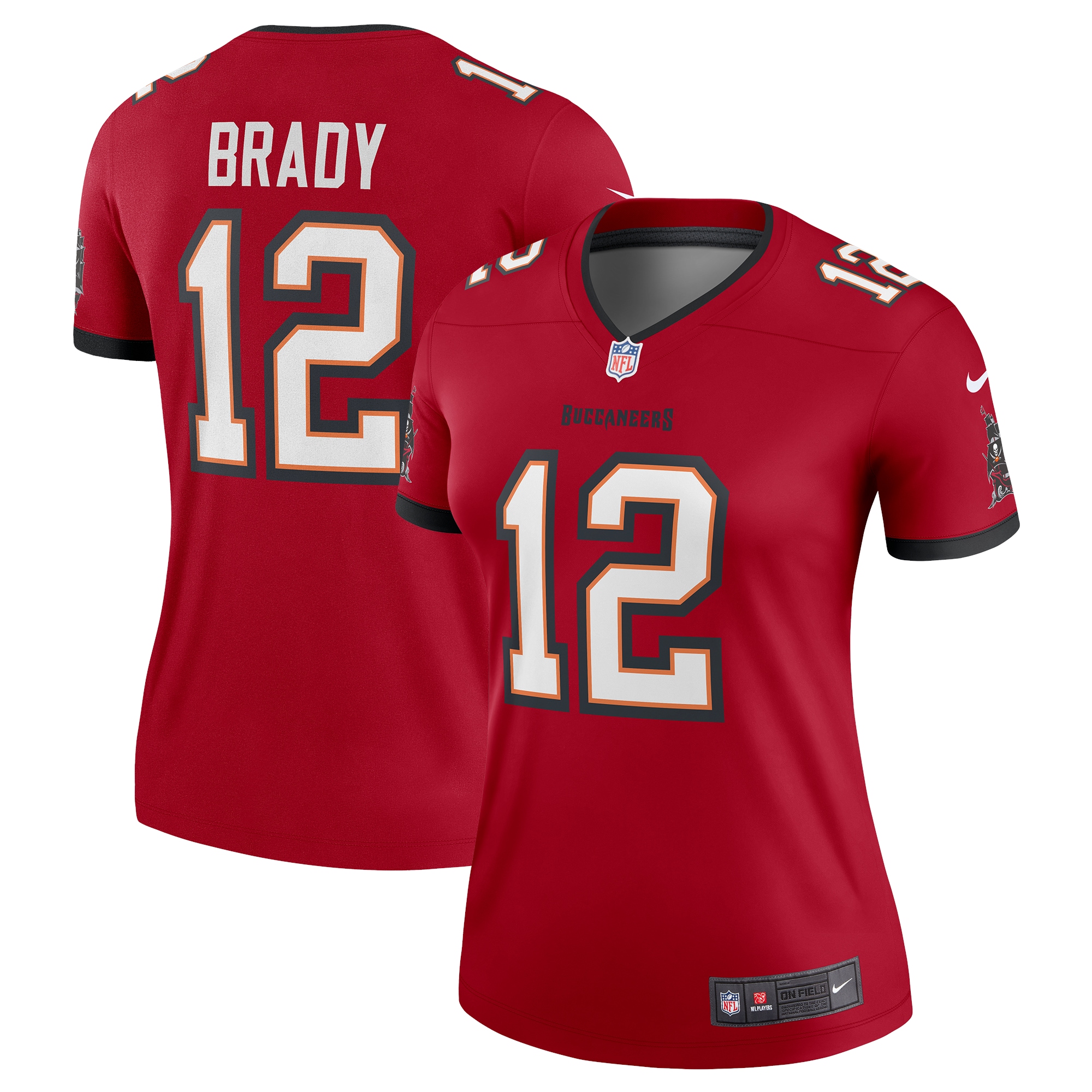 Tom Brady Tampa Bay Buccaneers Women's Legend Jersey - Red