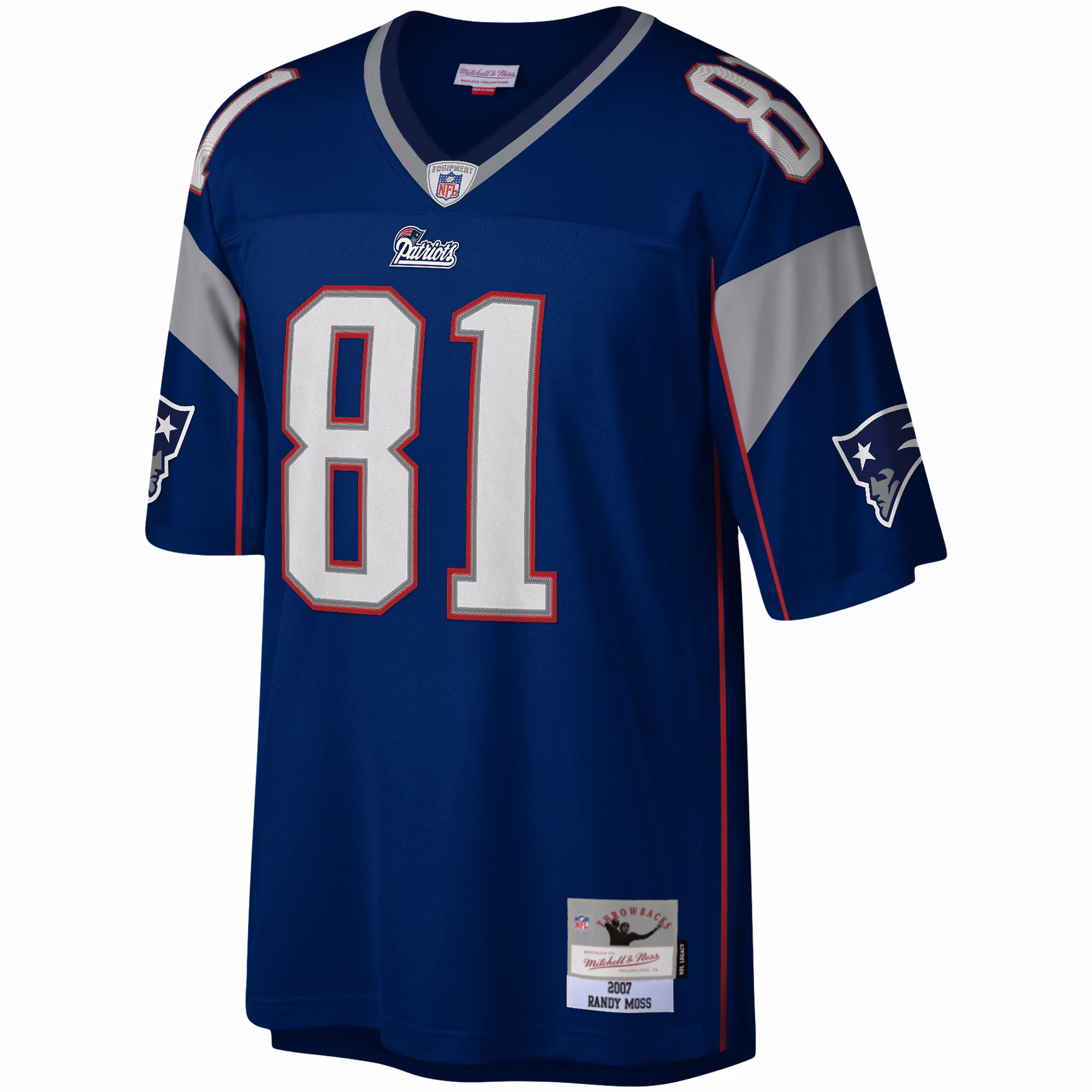 Randy Moss New England Patriots Legacy Replica Jersey - Navy