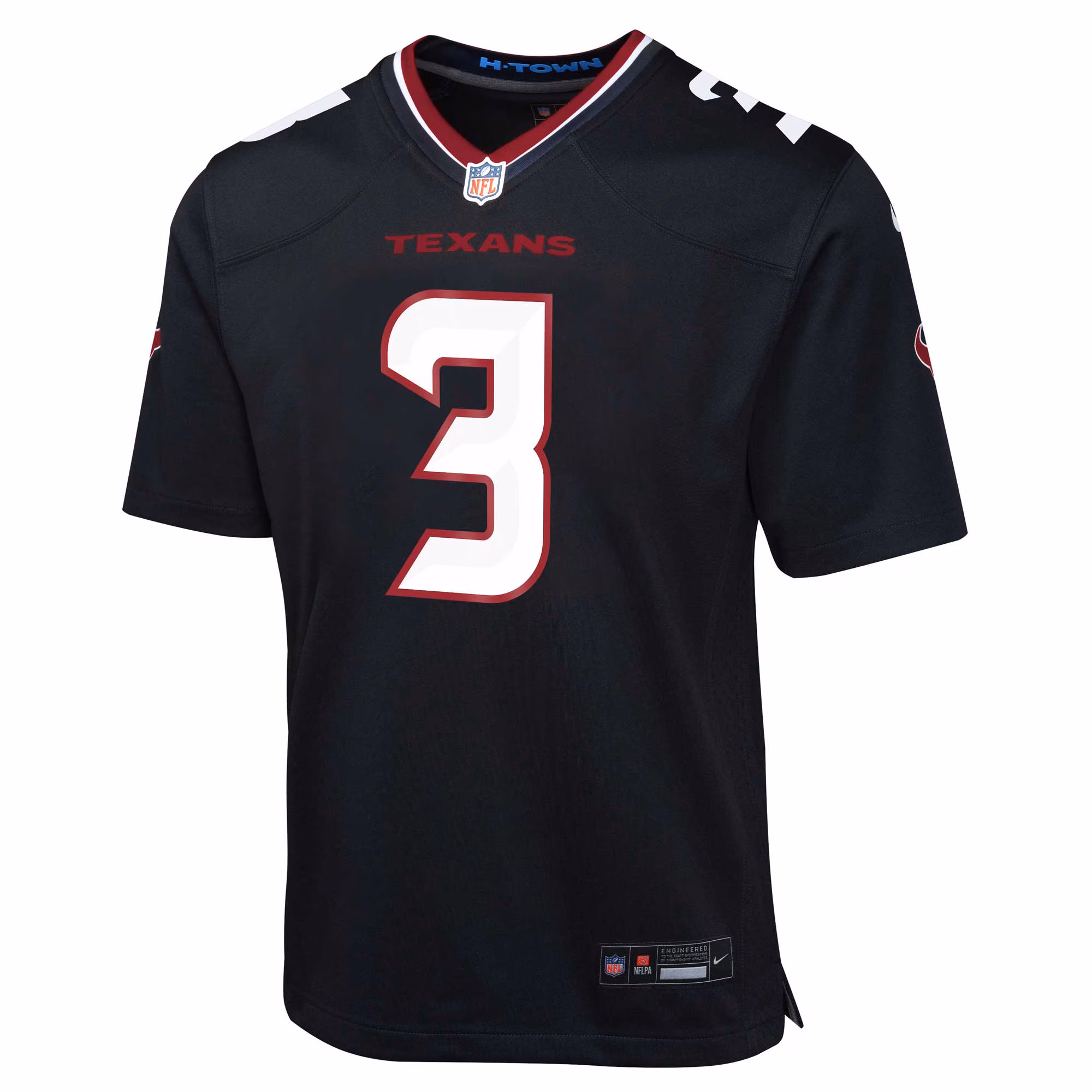 Tank Dell Houston Texans Youth Alternate Game Jersey - Navy