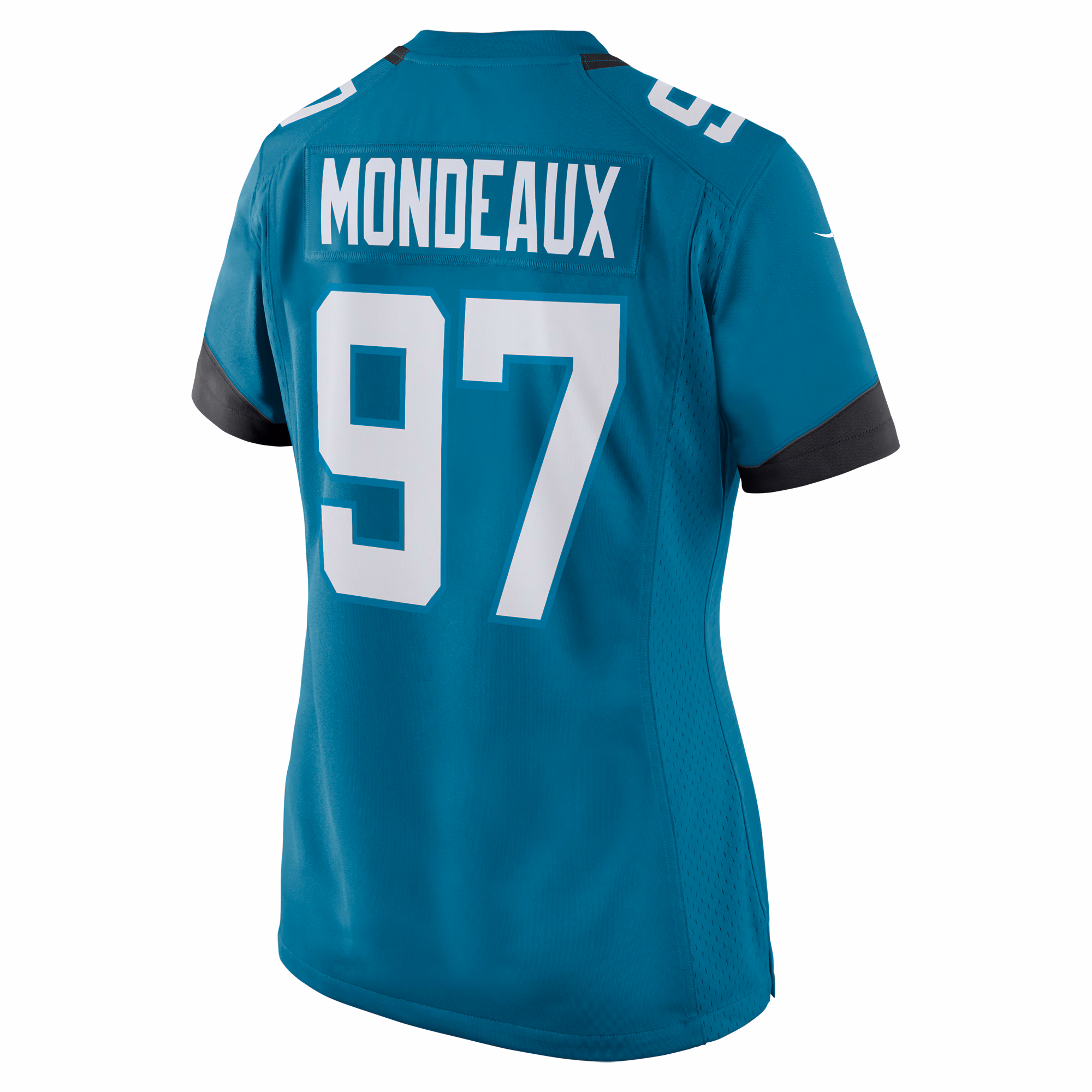Henry Mondeaux Jacksonville Jaguars Women's  Game Jersey -  Teal