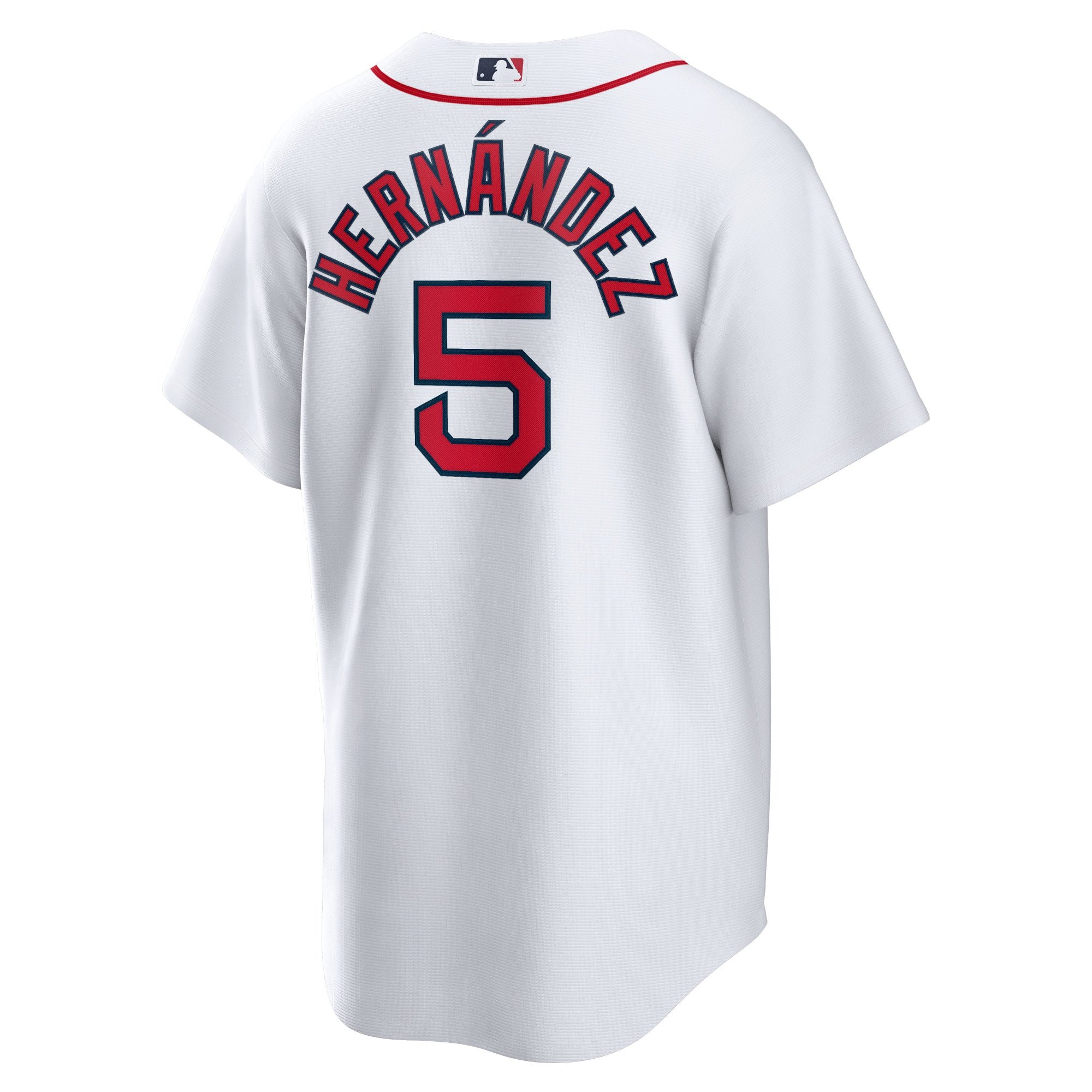 Men's Boston Red Sox Enrique Hernandez  White Home Official Replica Player Jersey