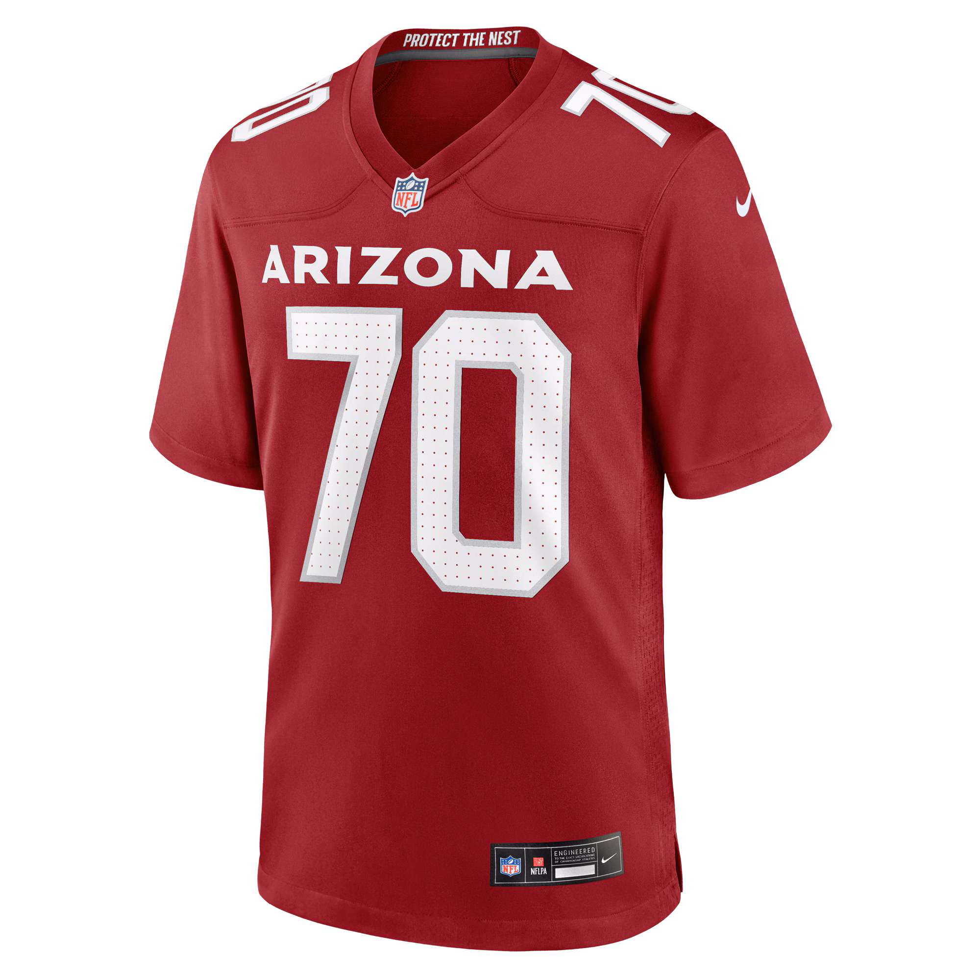 Paris Johnson Jr. Arizona Cardinals 2023 NFL Draft First Round Pick Game Jersey - Cardinal