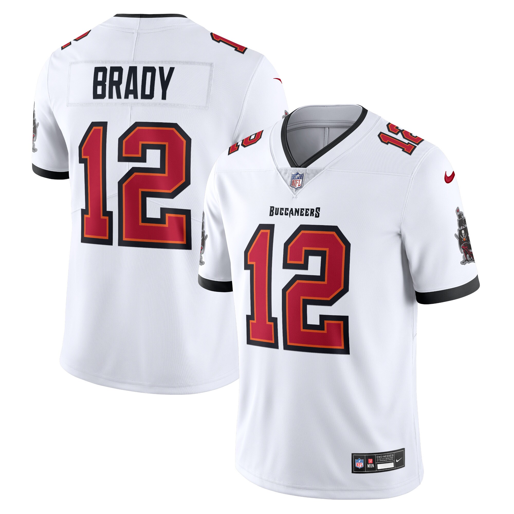 Tom Brady Tampa Bay Buccaneers  Vapor Untouchable Limited Jersey - White