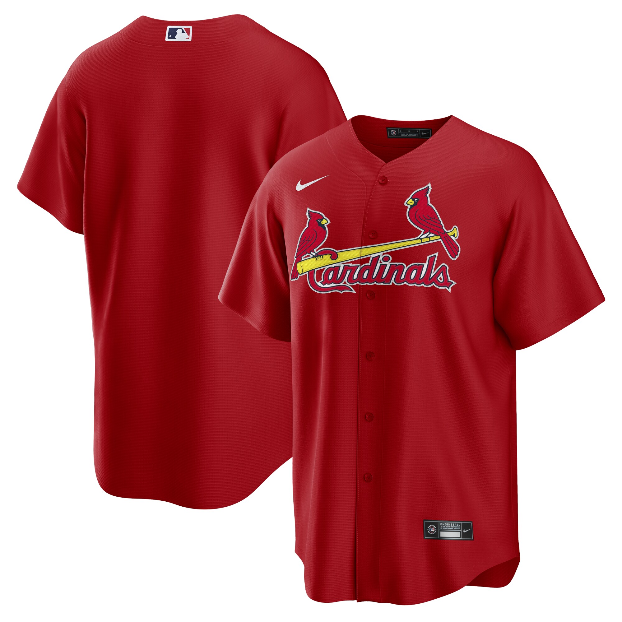 St.Louis Cardinals  Alternate Replica Team Jersey - Red