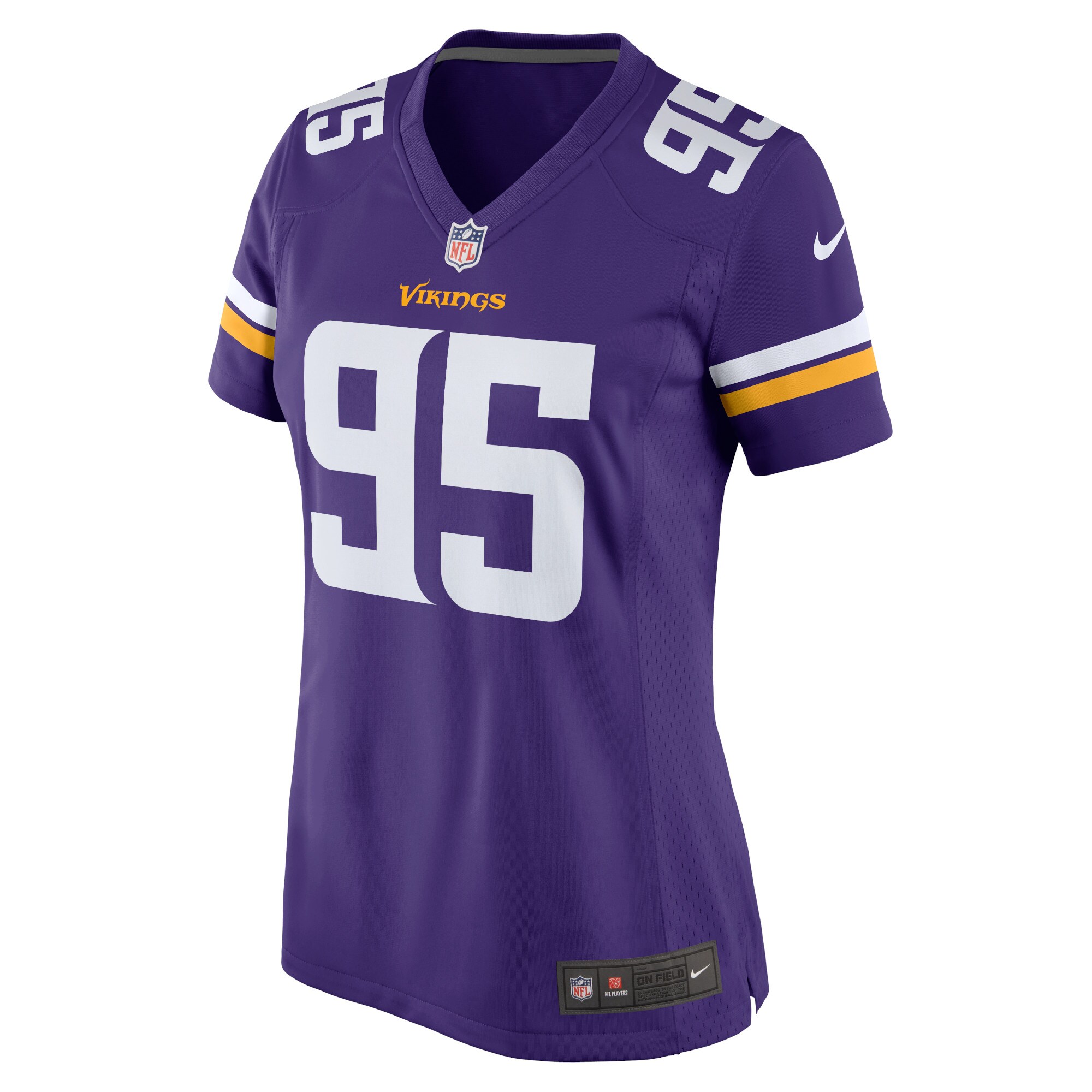 Khyiris Tonga Minnesota Vikings  Women's Home Game Player Jersey - Purple
