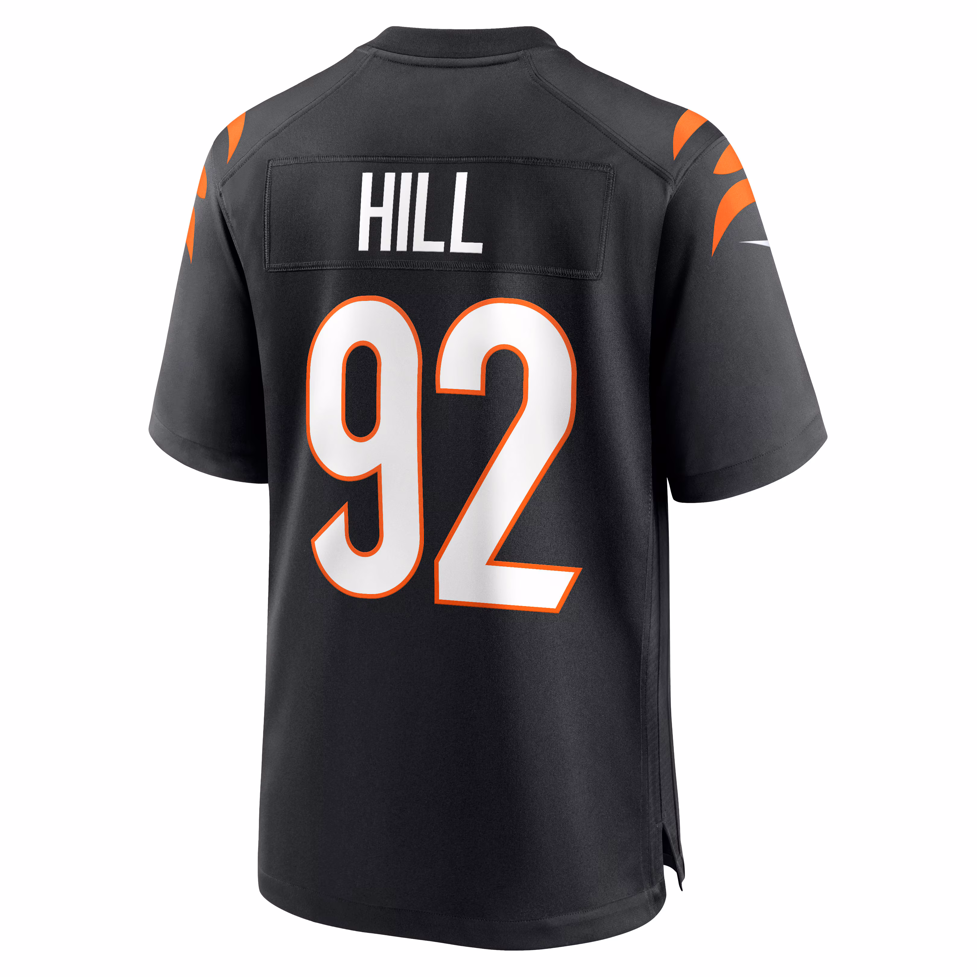 B.J. Hill Cincinnati Bengals Game Jersey - Black