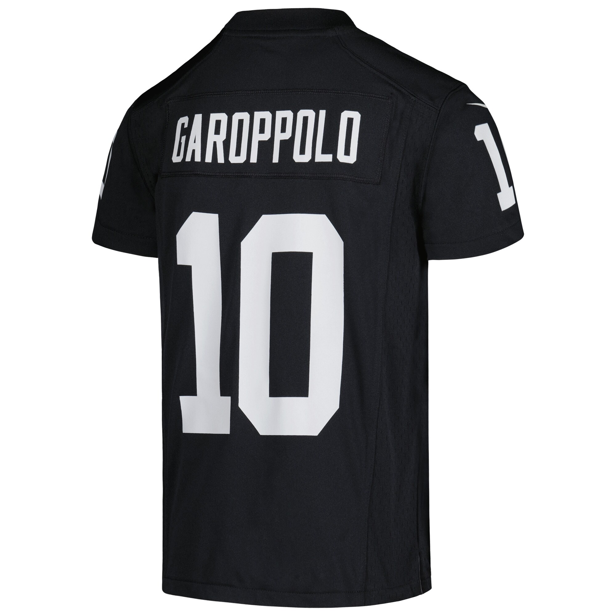 Jimmy Garoppolo Las Vegas Raiders  Youth Game Jersey - Black
