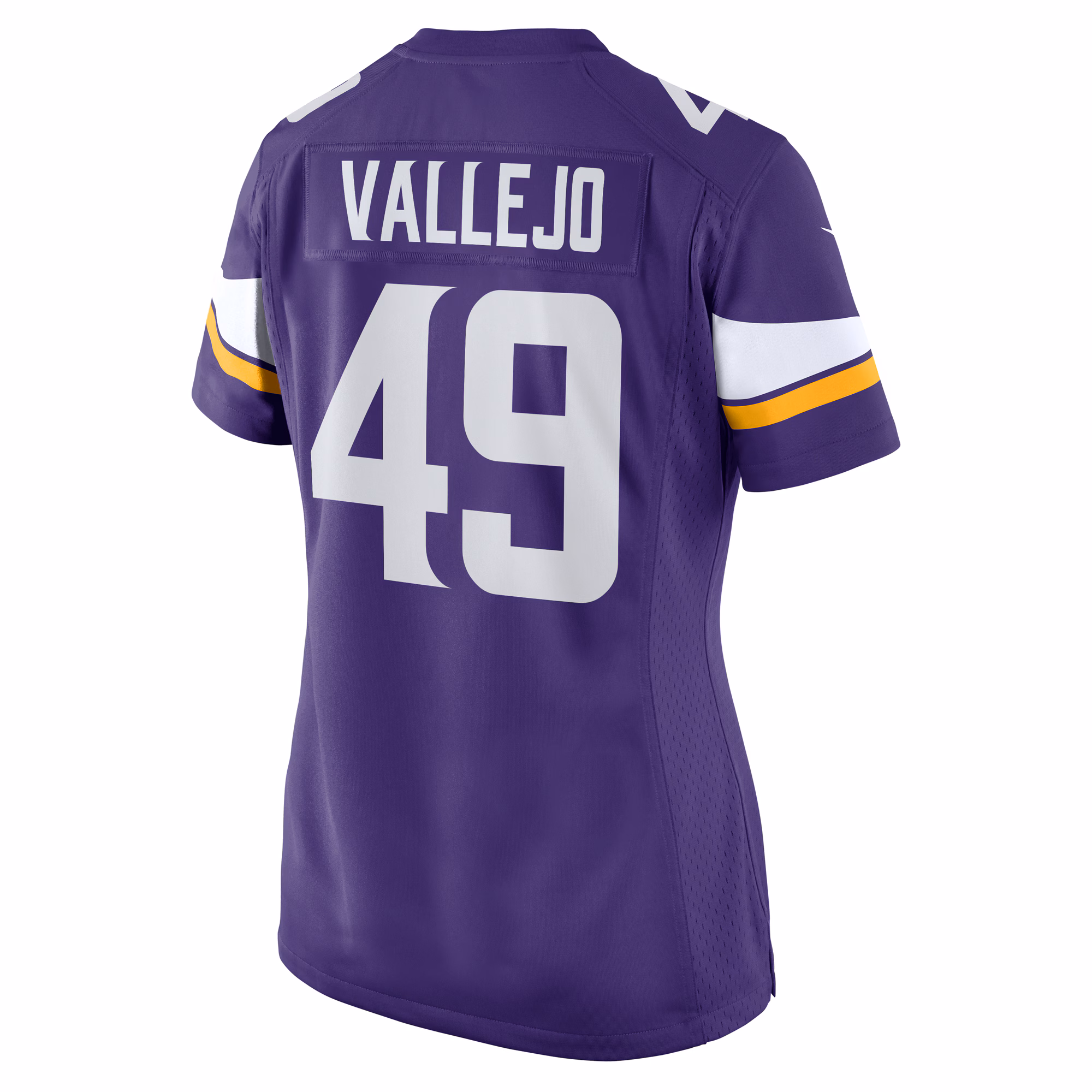 Tanner Vallejo Minnesota Vikings Women's Team Game Jersey - Purple