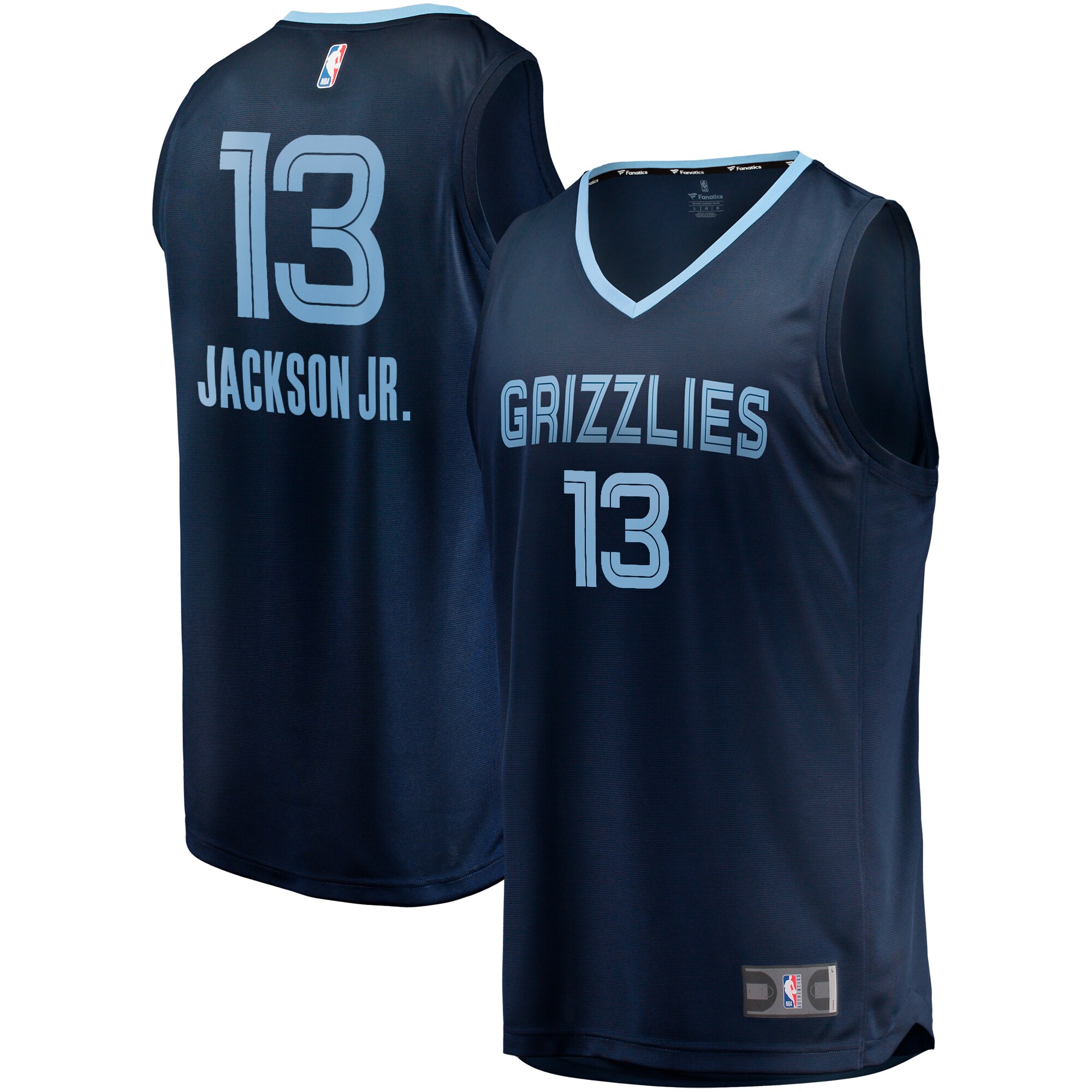 Jaren Jackson Jr. Memphis Grizzlies  Fast Break Player Jersey Navy - Icon Edition