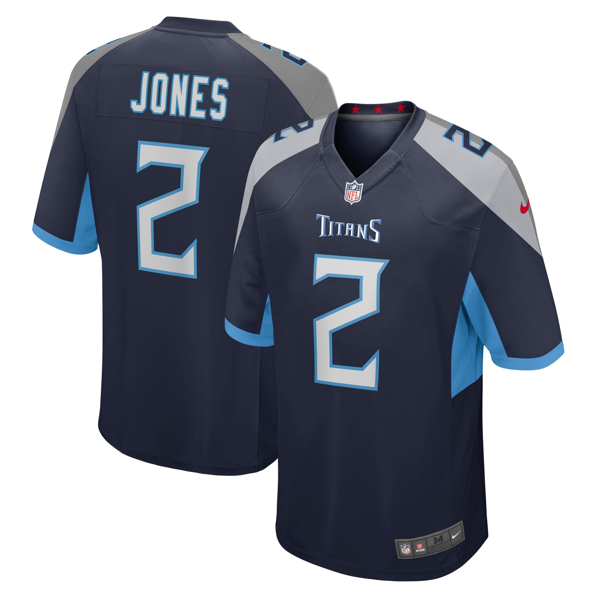 Julio Jones Tennessee Titans  Game Jersey - Navy