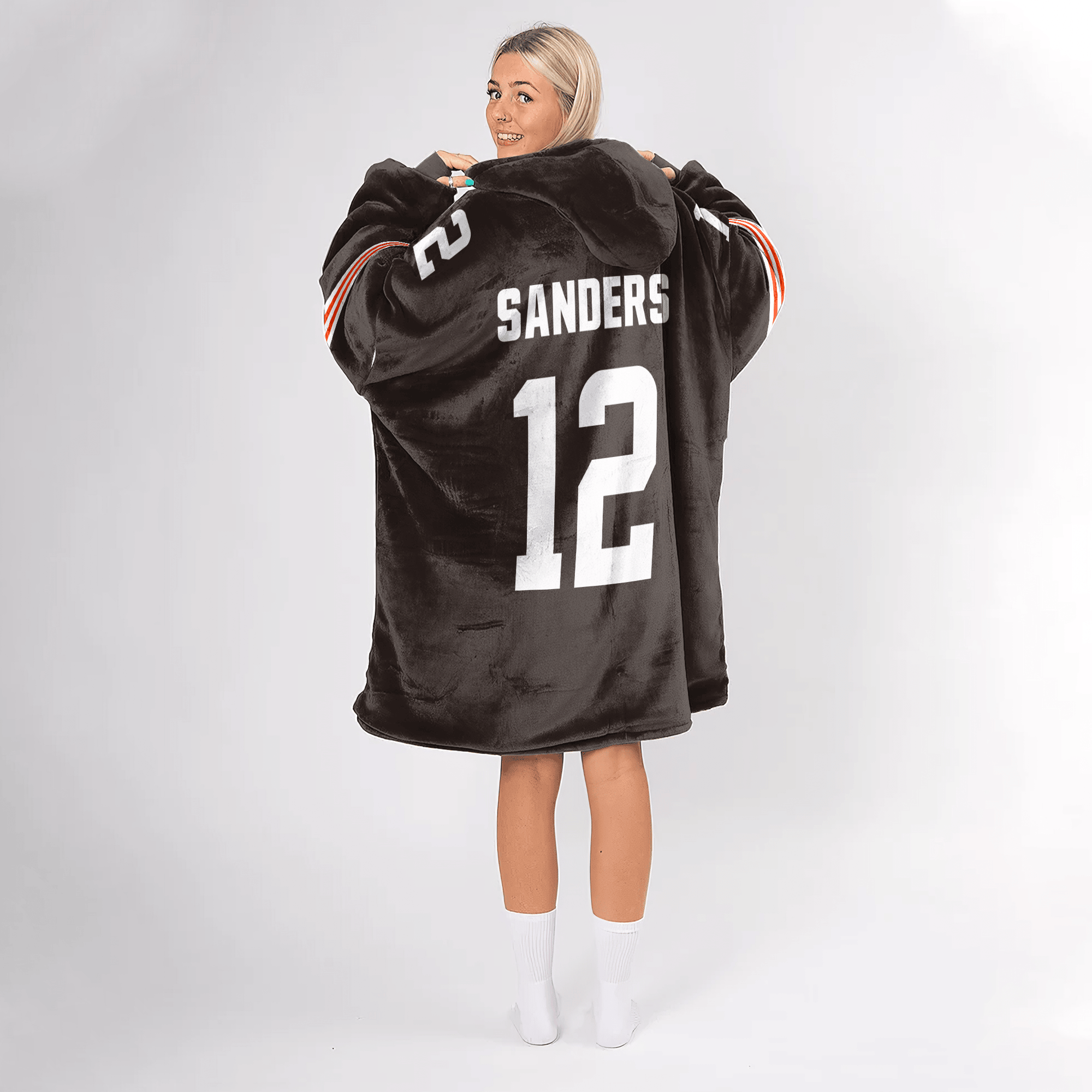 Dawg Pound Cleveland Football Unisex Blanket Hoodie