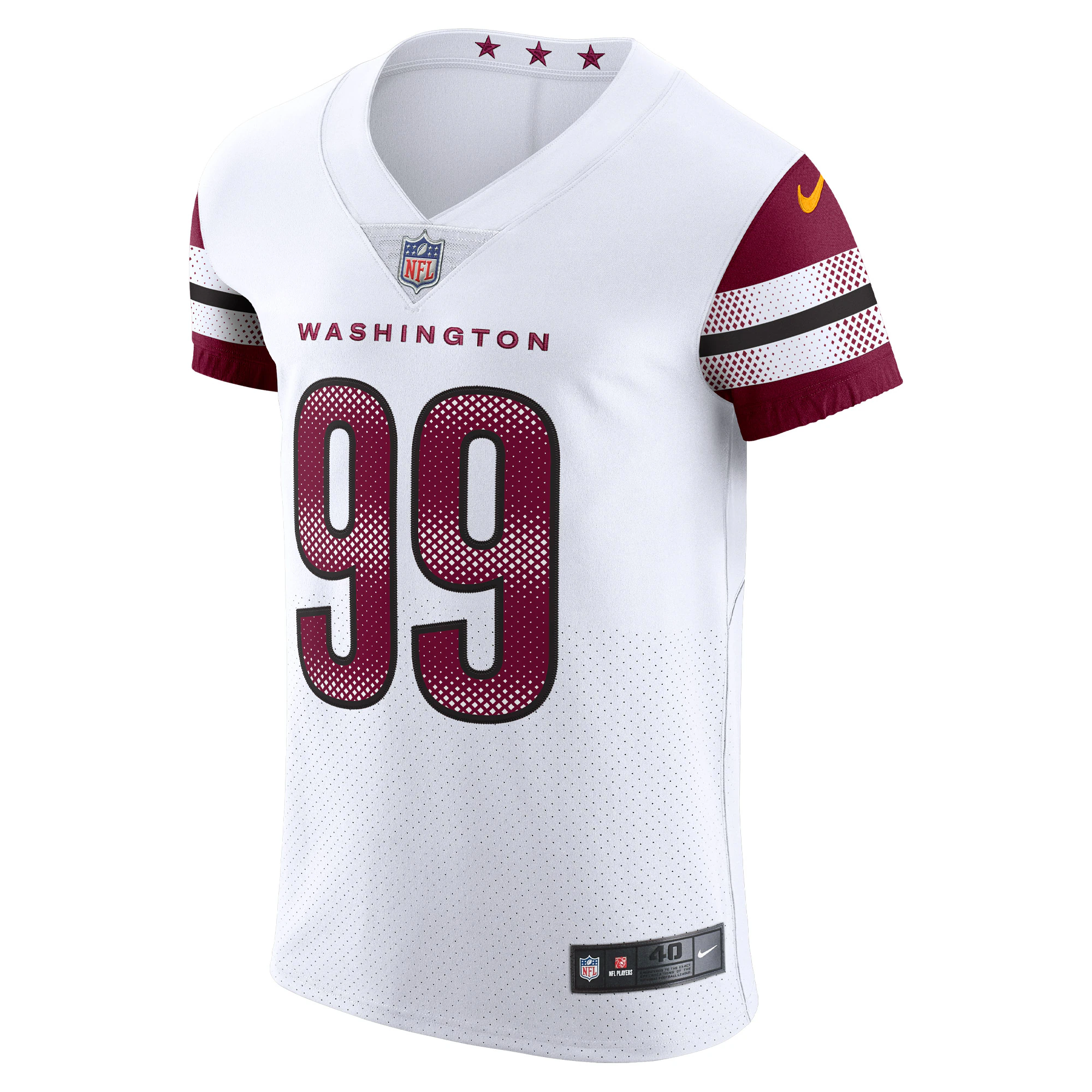 Chase Young Washington Commanders Alternate Vapor Elite Jersey - Black