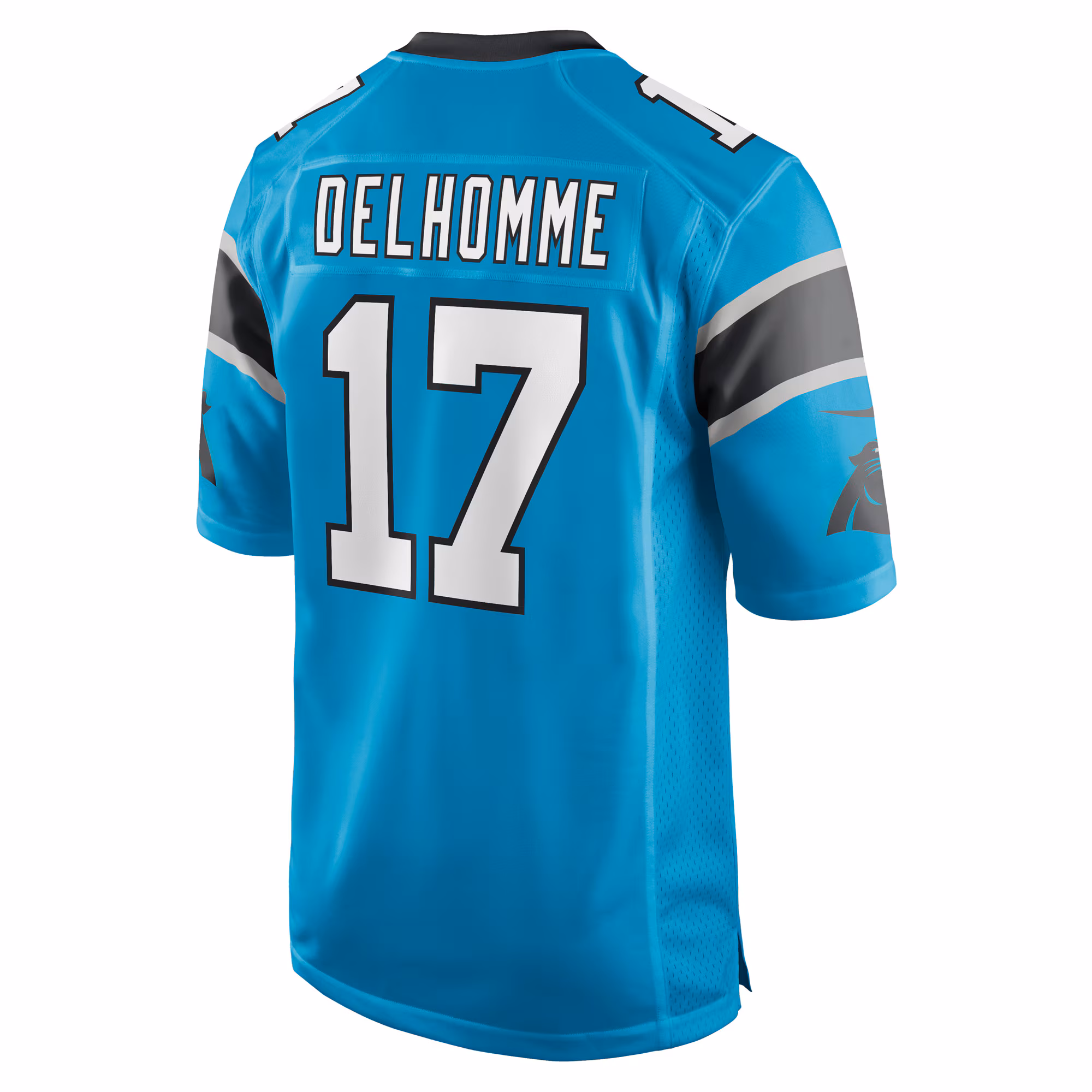 Jake Delhomme Carolina Panthers Game Retired Player Jersey - Black