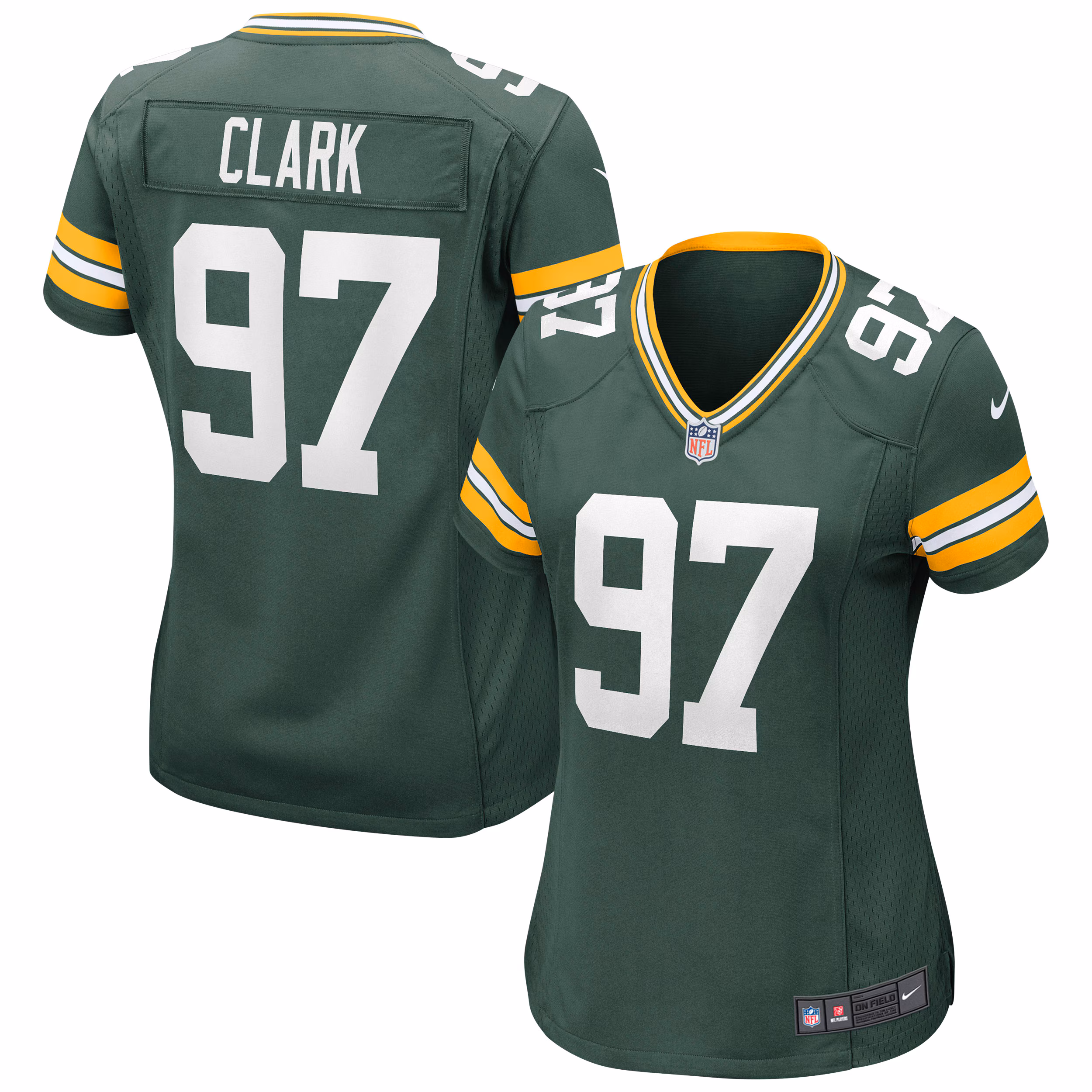 Kenny Clark Green Bay Packers Women's Game Jersey - Green