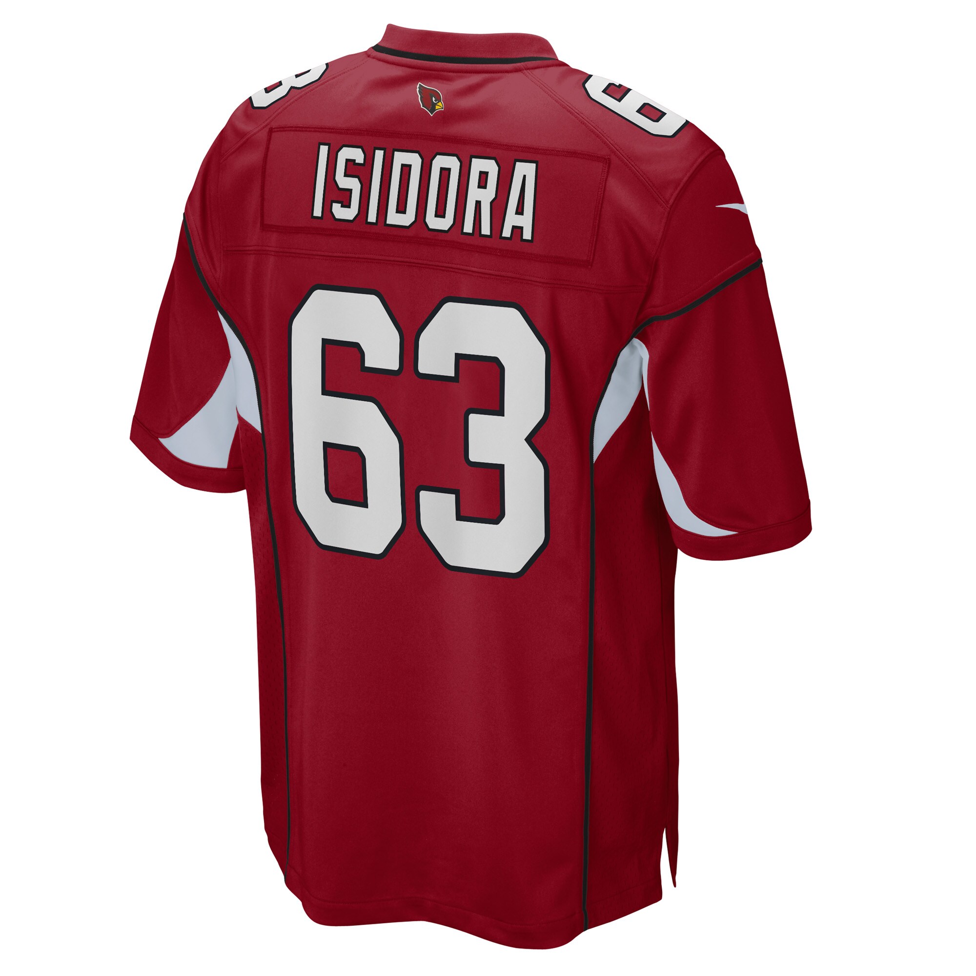 Danny Isidora Arizona Cardinals  Game Player Jersey - Cardinal