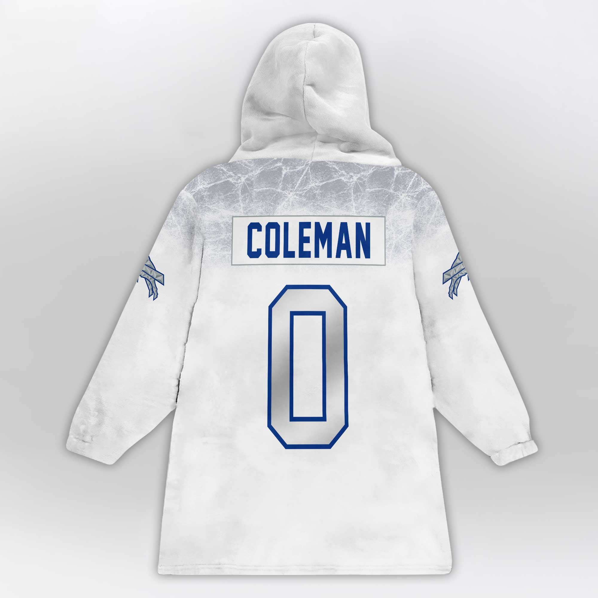 K.C 0 Buffalo Football Unisex Blanket Hoodie