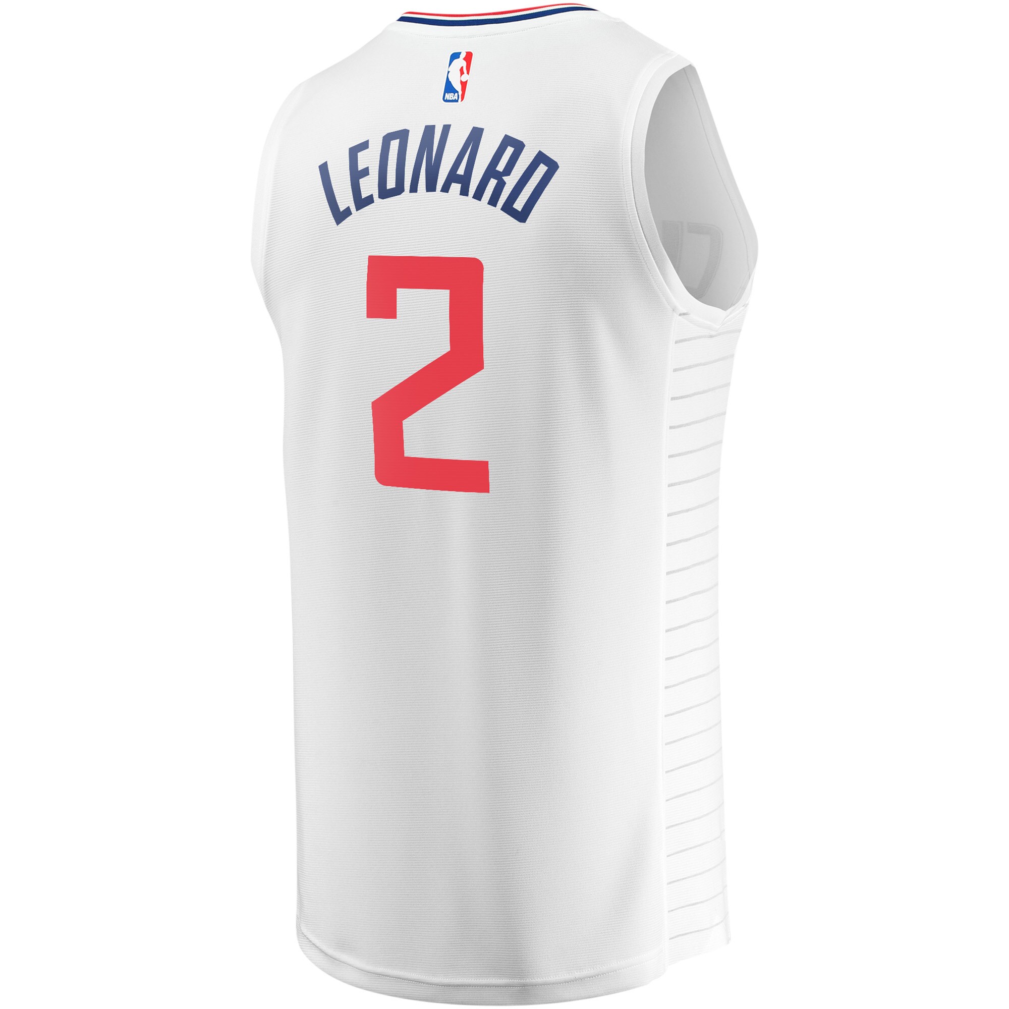 Kawhi Leonard LA Clippers  Youth Fast Break Player Jersey - Association Edition - White