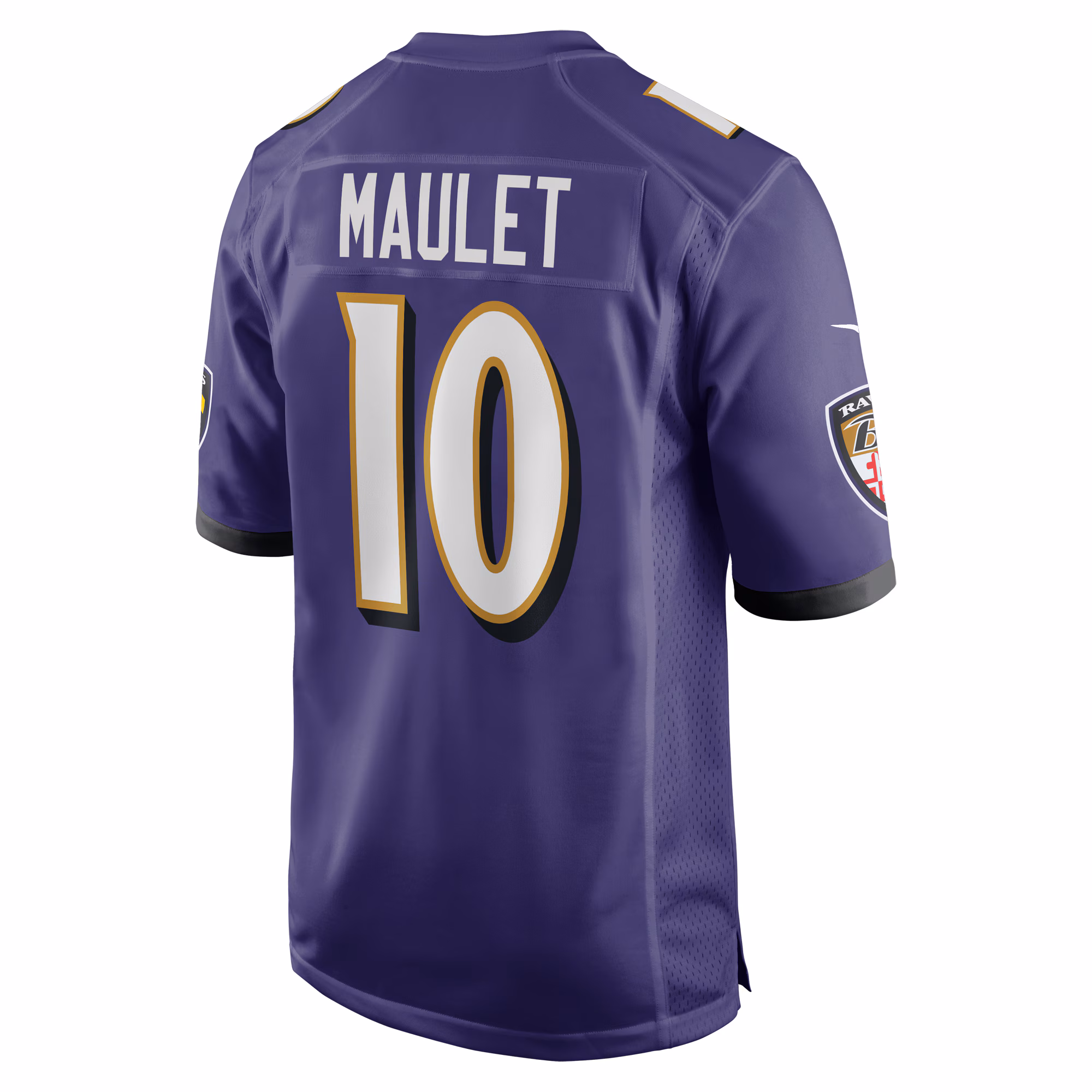Arthur Maulet Baltimore Ravens  Game Jersey -  Purple