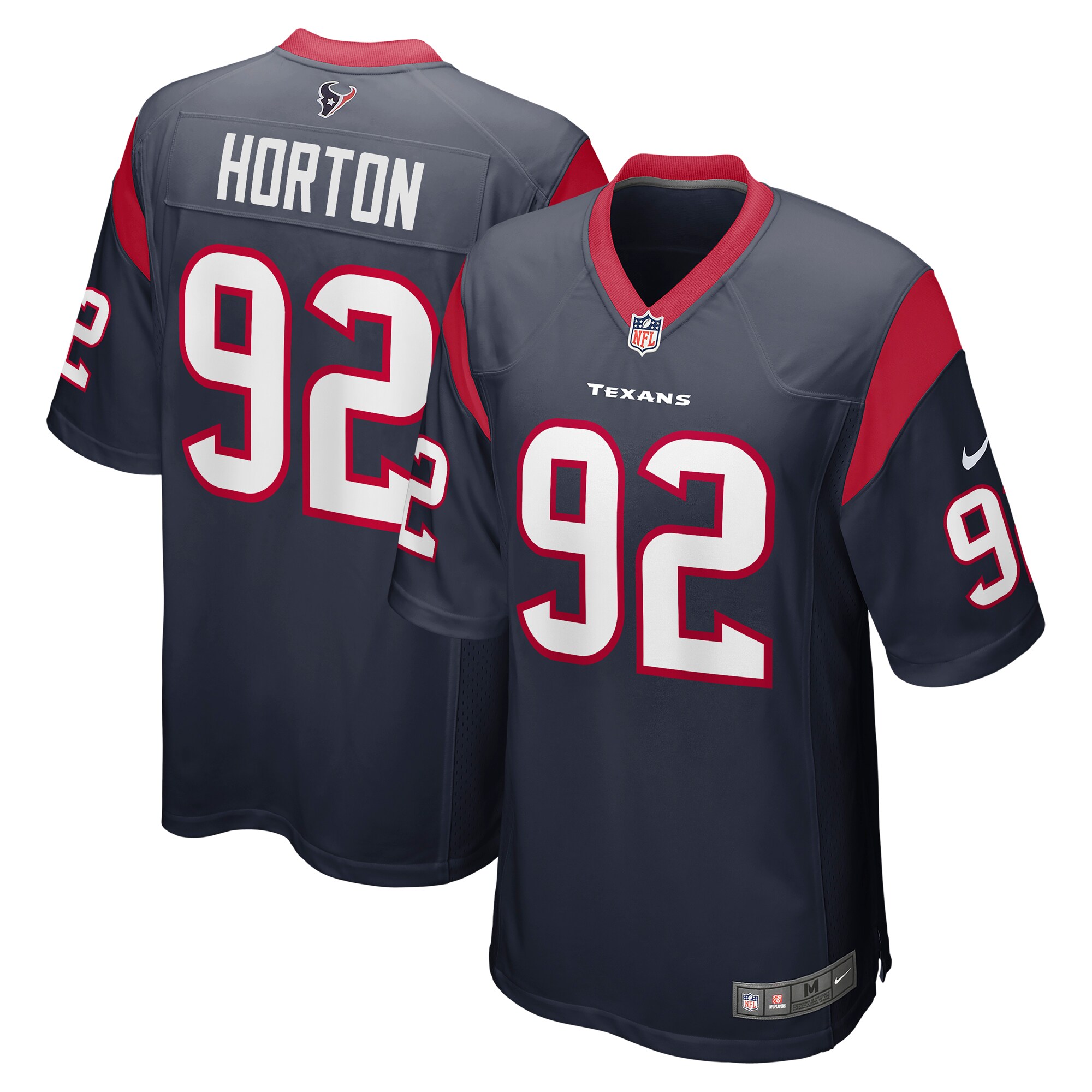 Dylan Horton Houston Texans  Team Game Jersey - Navy