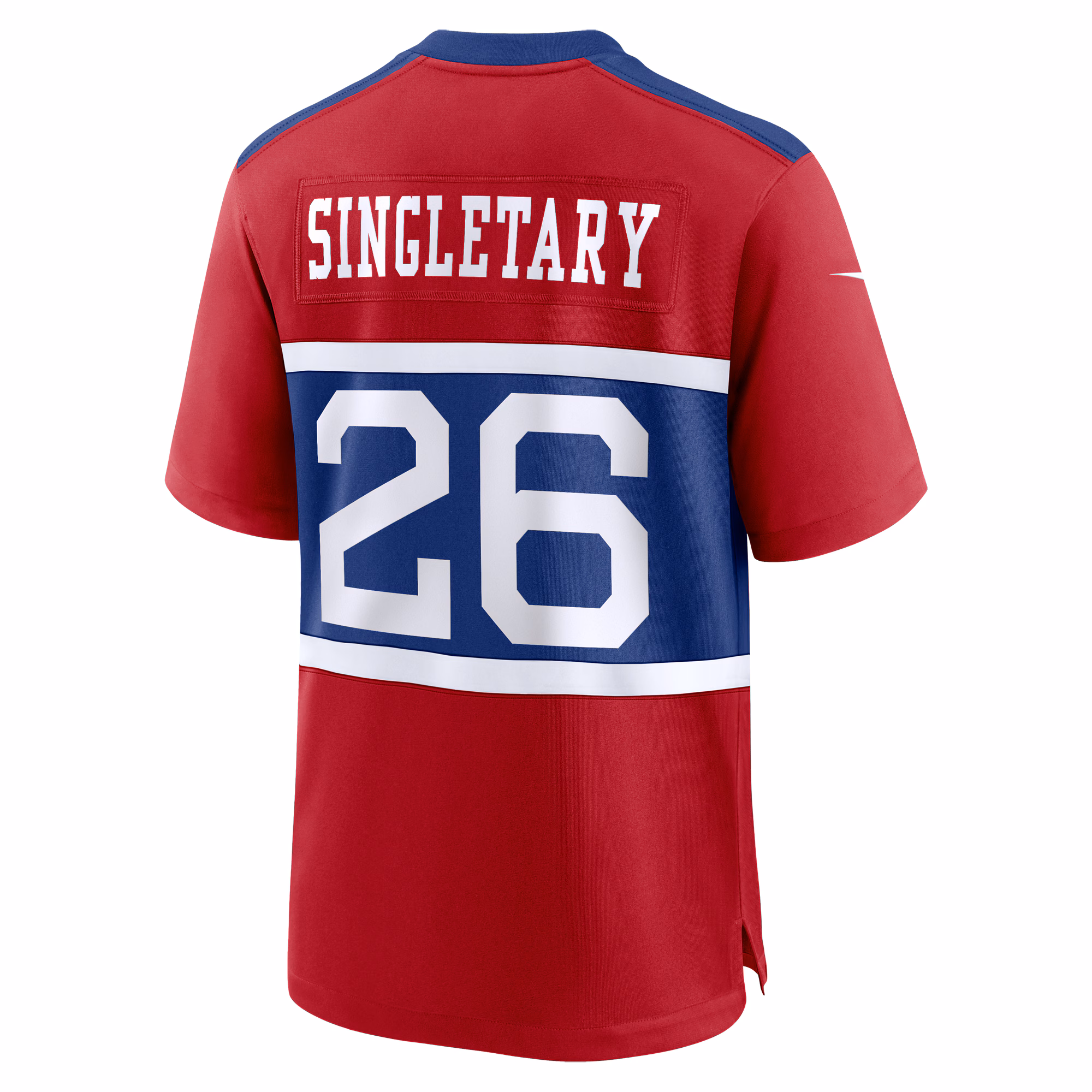 Devin Singletary New York Giants Alternate Player Game Jersey - Century Red