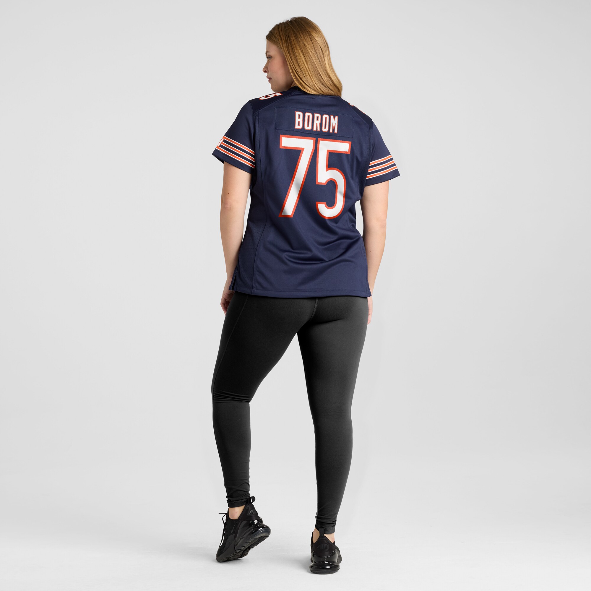 Larry Borom Chicago Bears Women's Game Jersey - Navy