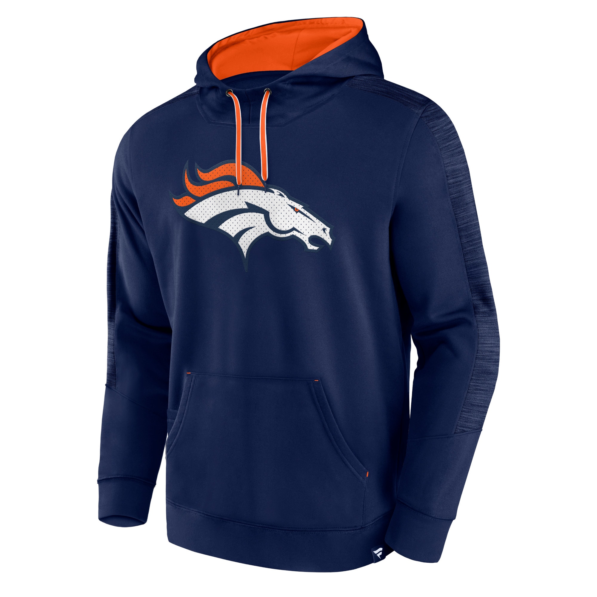 Denver Broncos   Defender Evo Pullover Hoodie - Navy