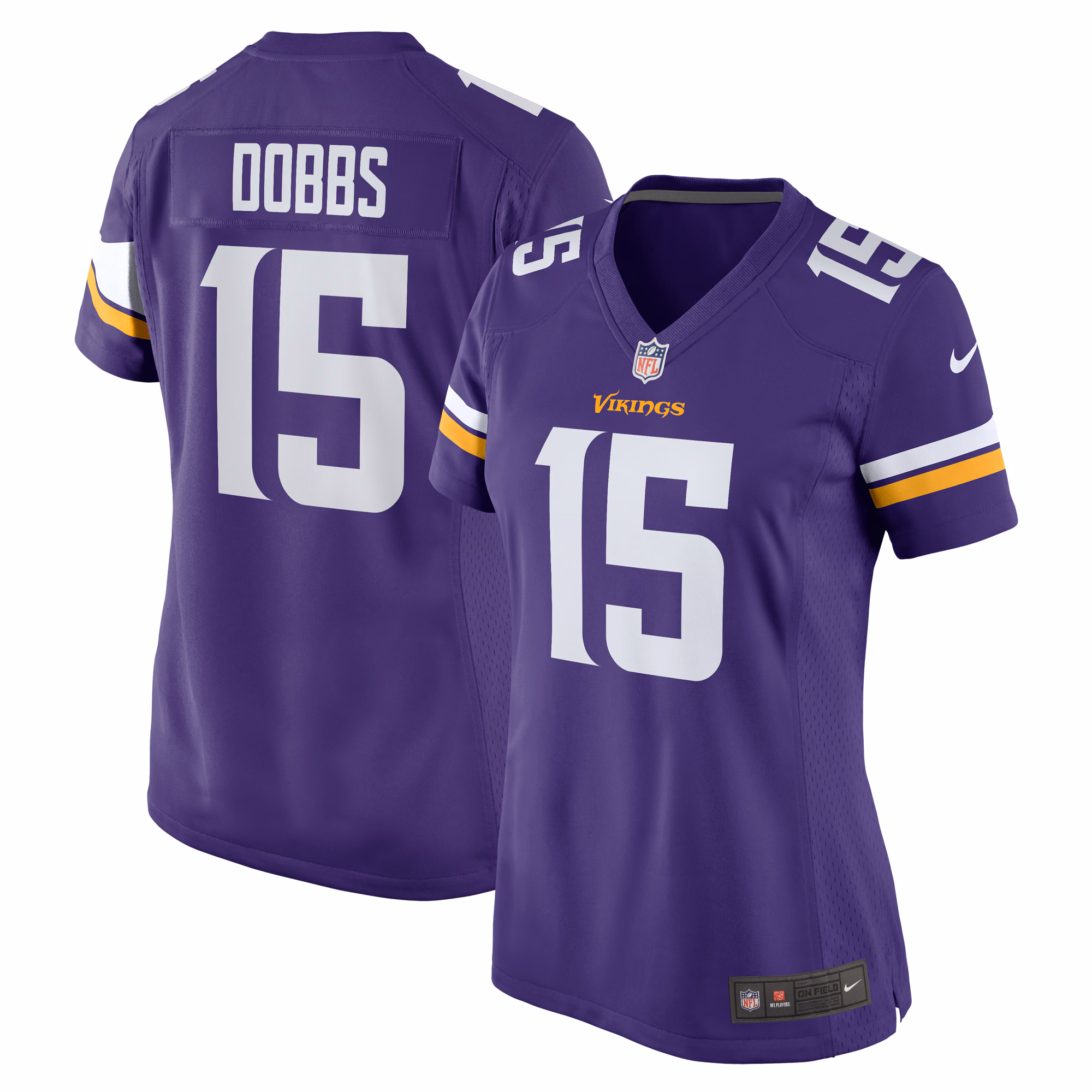 Joshua Dobbs Minnesota Vikings Women's  Game Jersey -  Purple