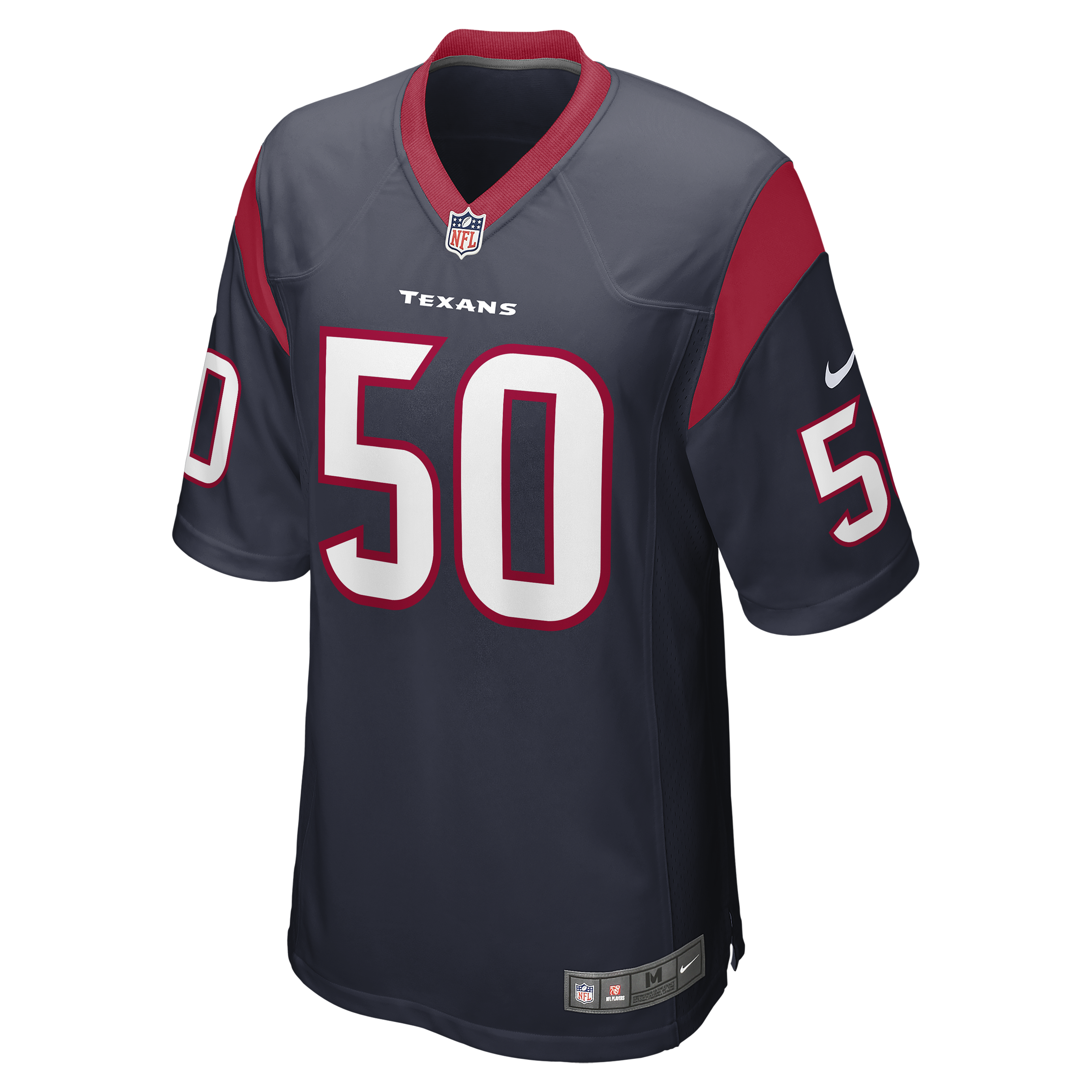Chase Winovich Houston Texans  Game Player Jersey - Navy