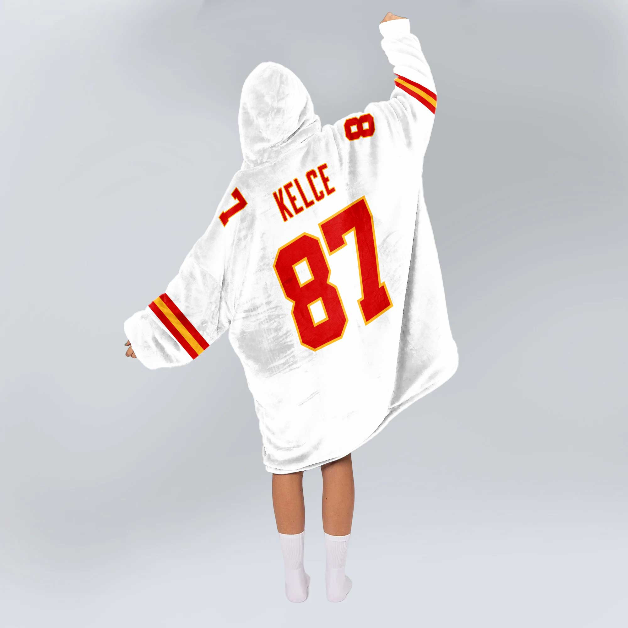 Kansas City Football Unisex Blanket Hoodie