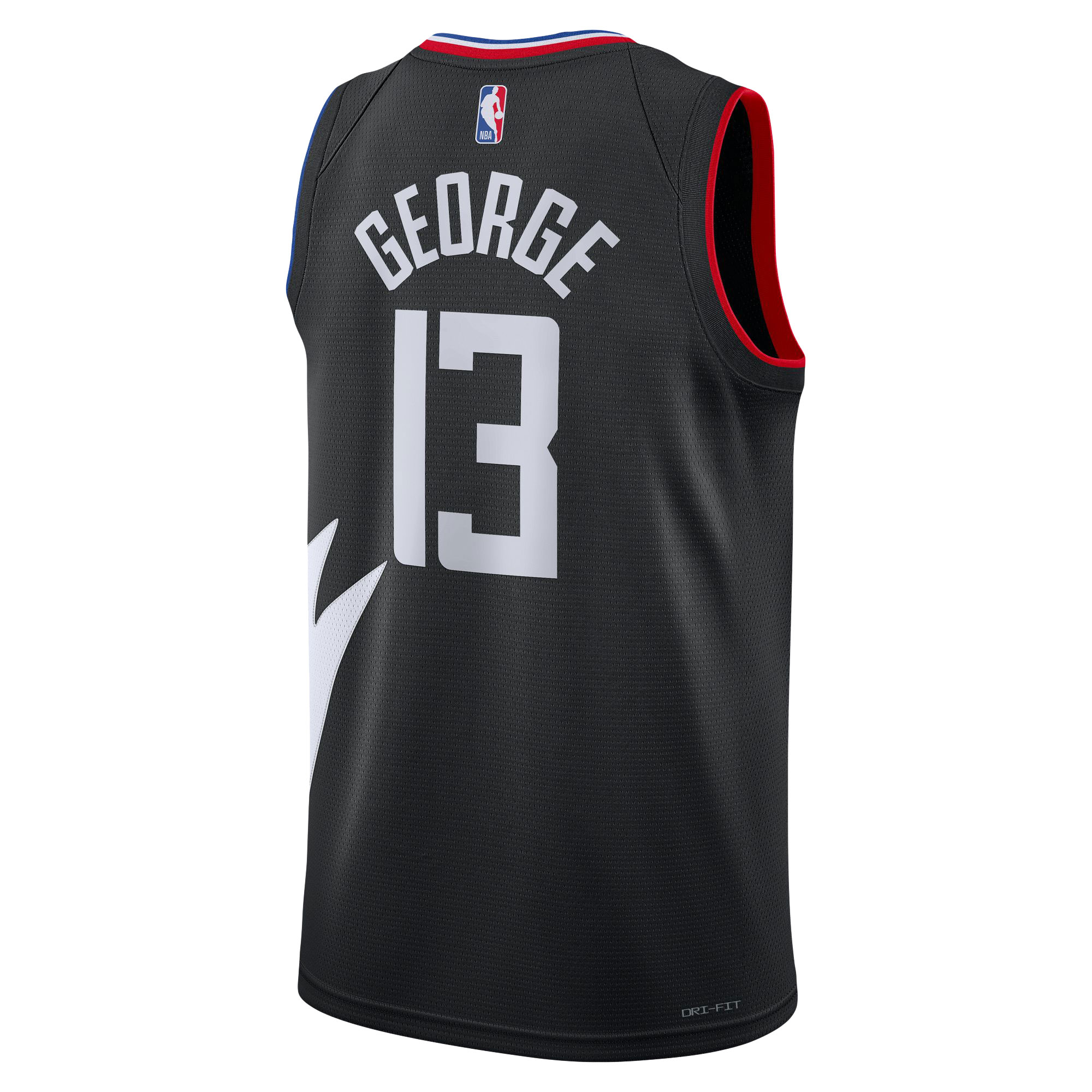 Paul George 2022/23 LA Clippers  Unisex Swingman Jersey - Statement Edition - Black