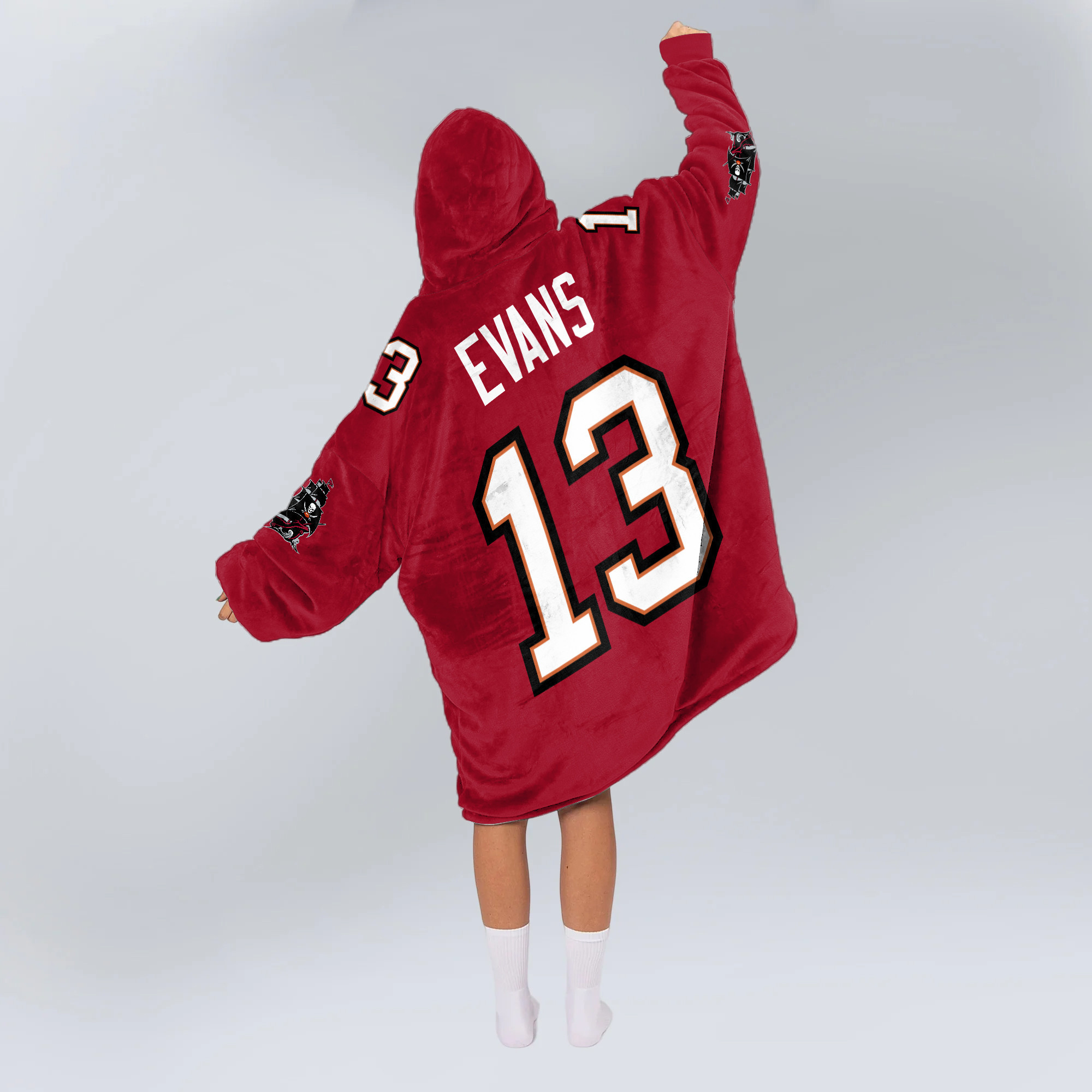 Adult M.E 13 Tampa Bay Football Unisex Blanket Hoodie