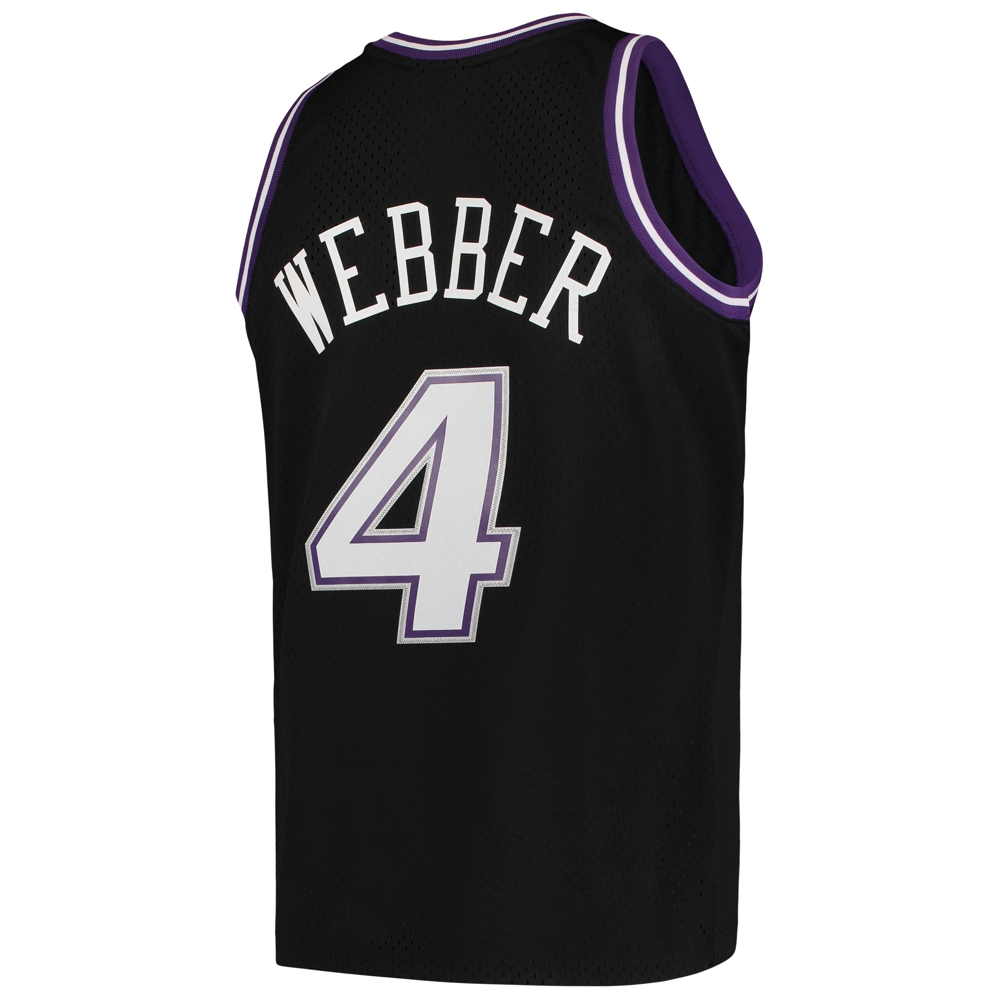 Chris Webber Sacramento Kings Mitchell & Ness Hardwood Classics 2000-01 Swingman Jersey - Black