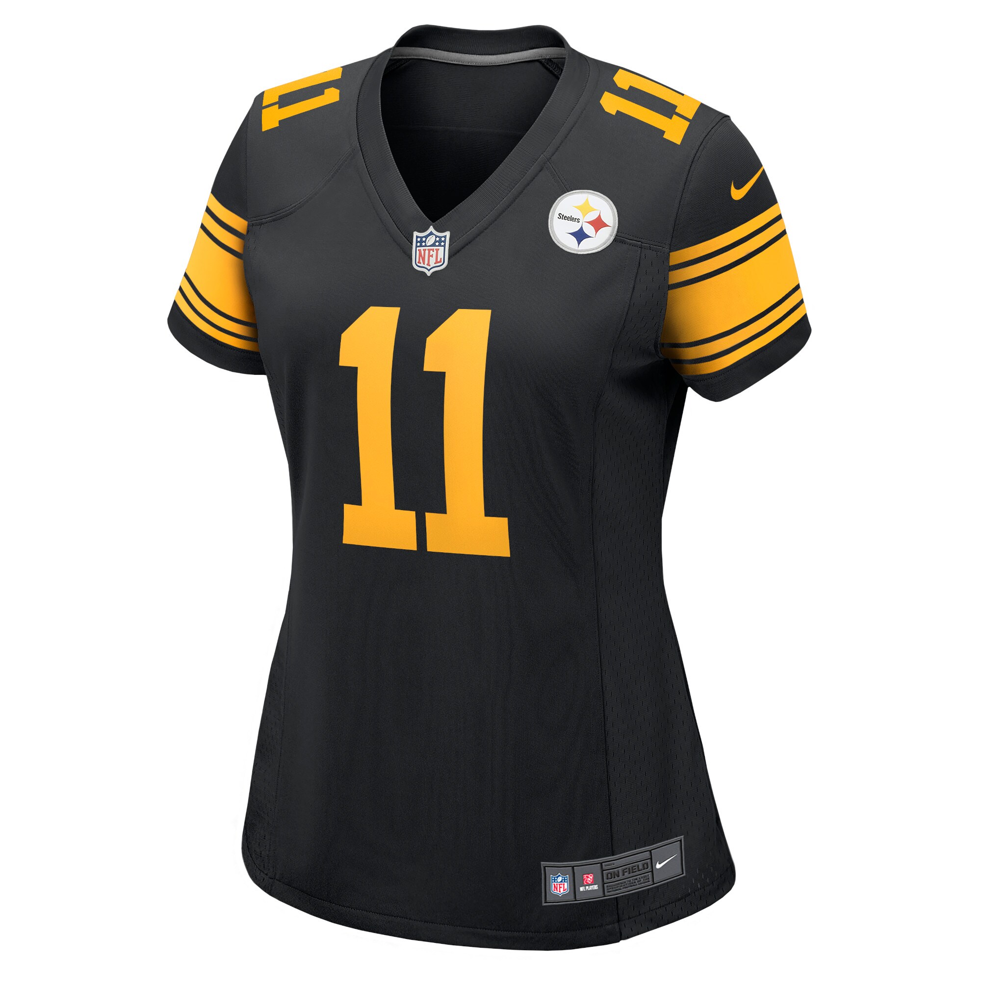 Chase Claypool Pittsburgh Steelers Women's Alternate Game Jersey - Black