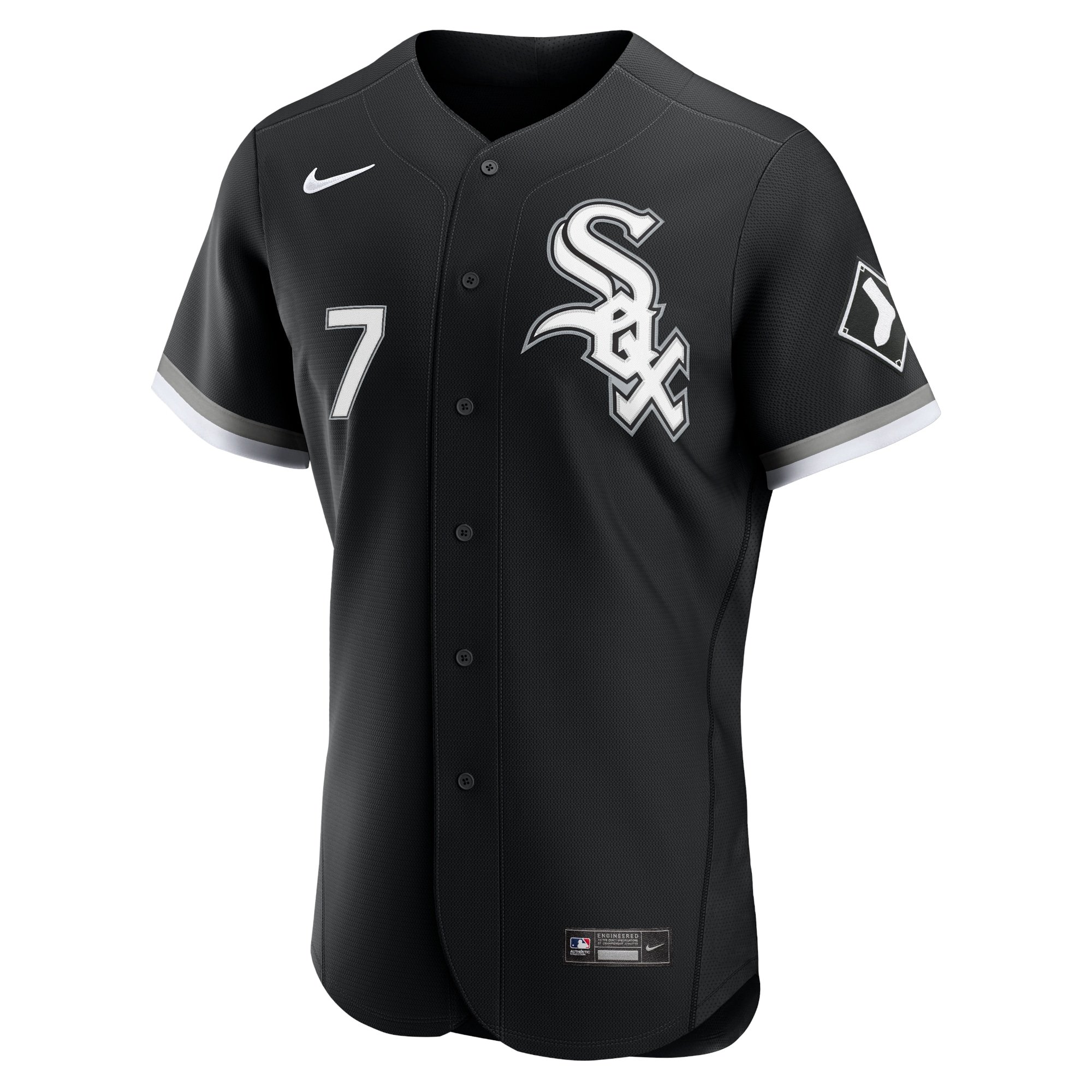 Men's Chicago White Sox Tim Anderson  Black Alternate Player Jersey