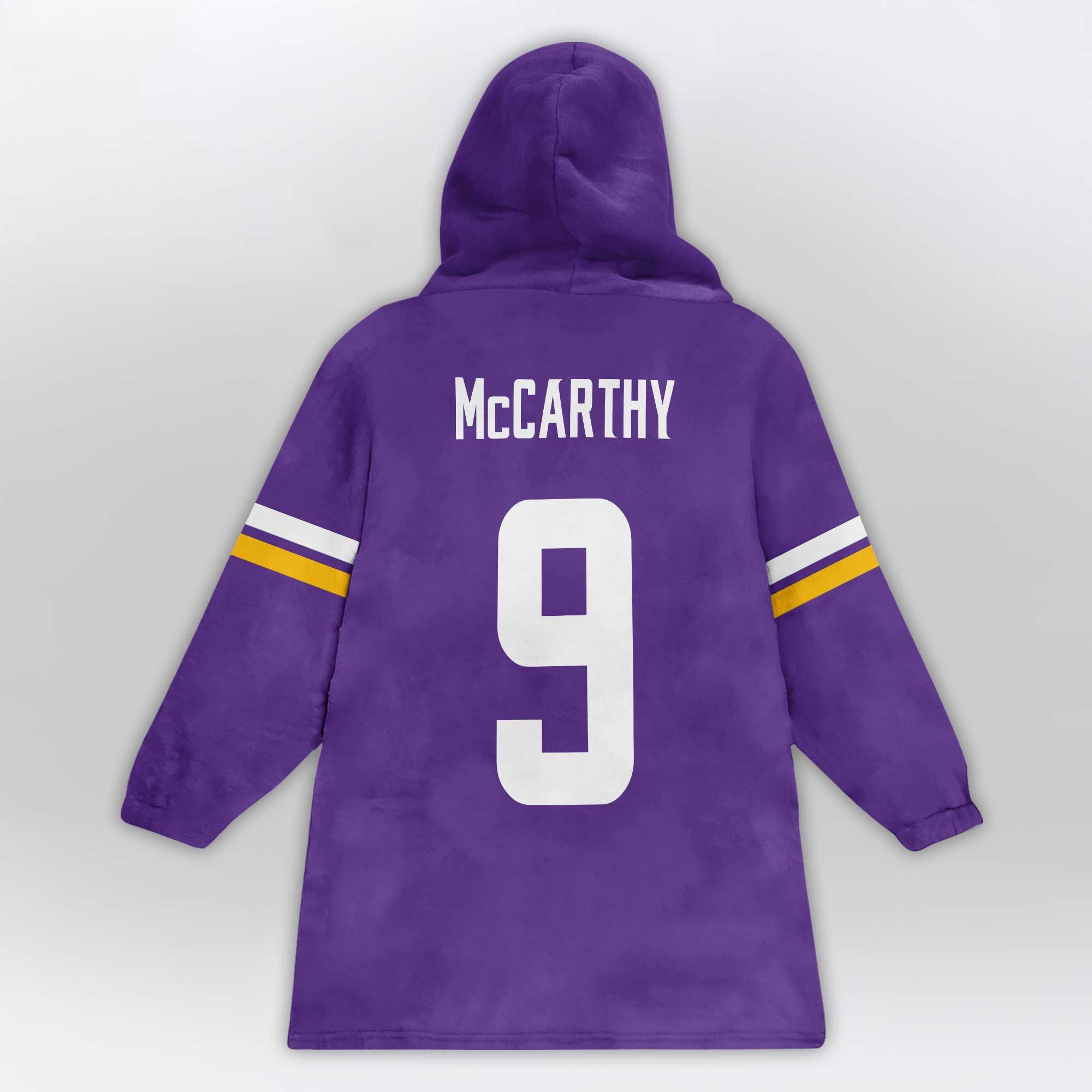 Kid 9 Minnesota Football Unisex Blanket Hoodie