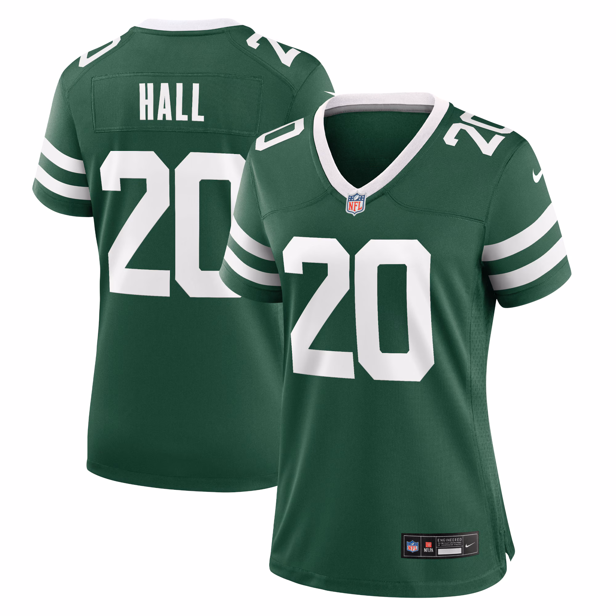 Breece Hall New York Jets Women's Game Jersey - Legacy White