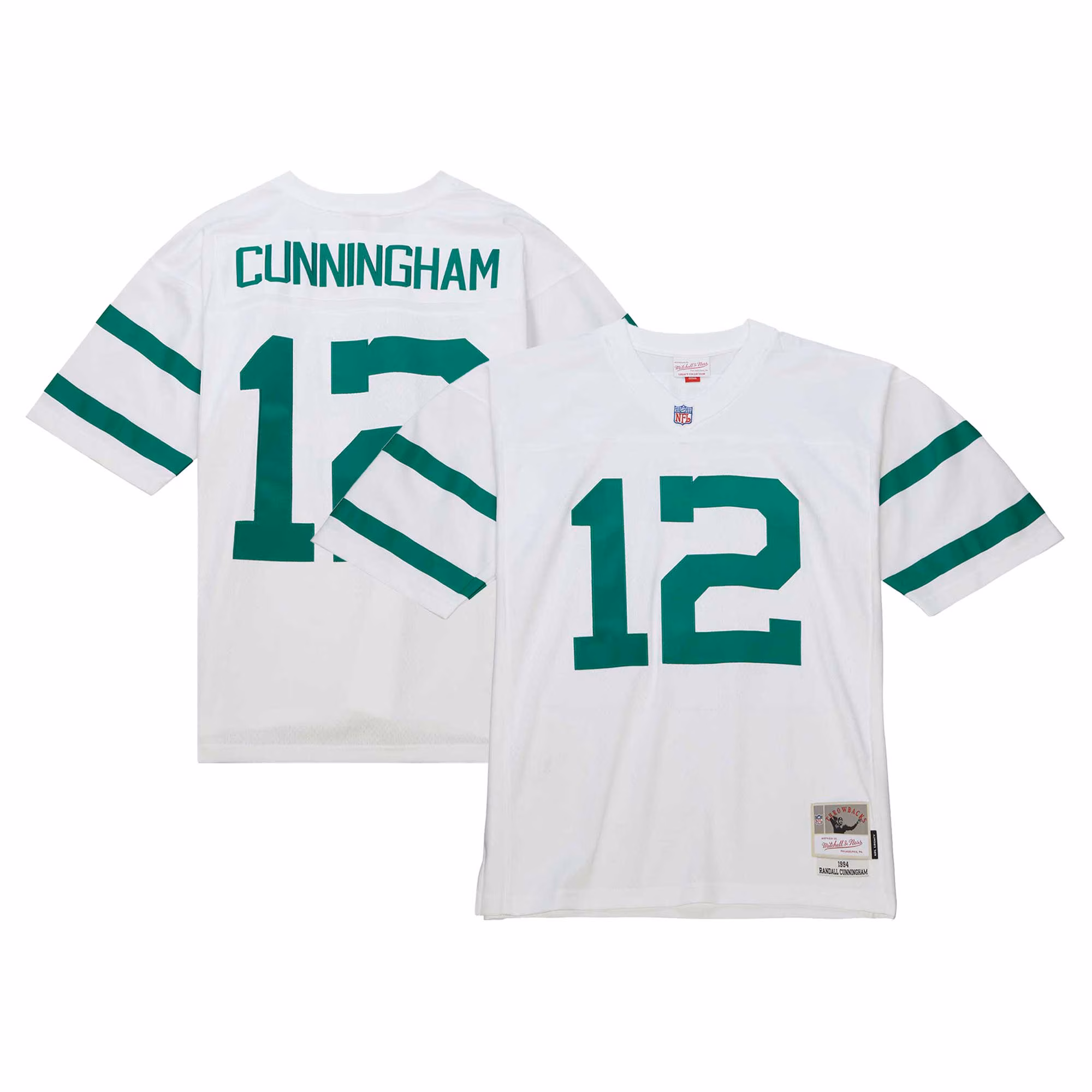 Randall Cunningham Philadelphia Eagles Legacy Replica Jersey - White