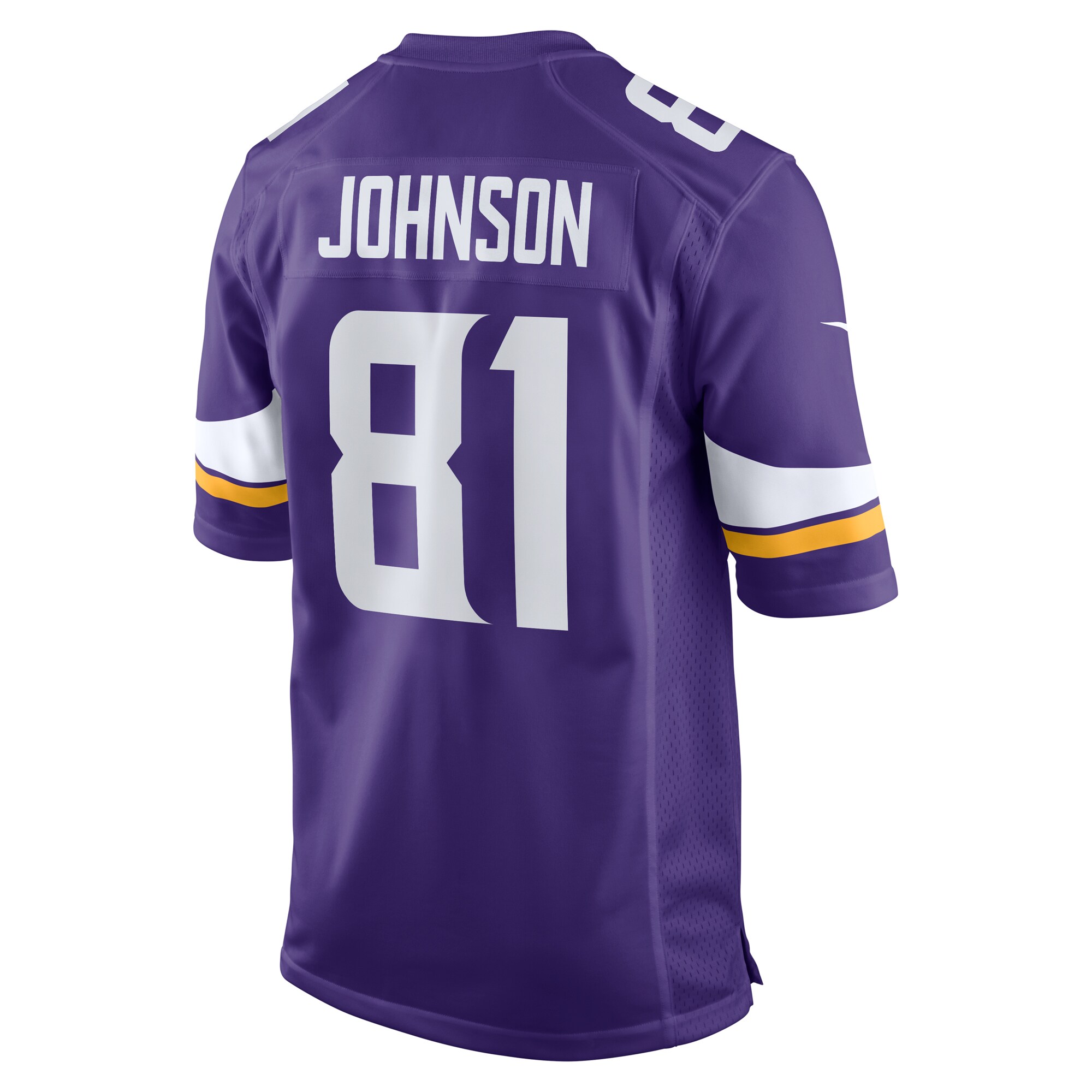 Bisi Johnson Minnesota Vikings  Game Jersey - Purple
