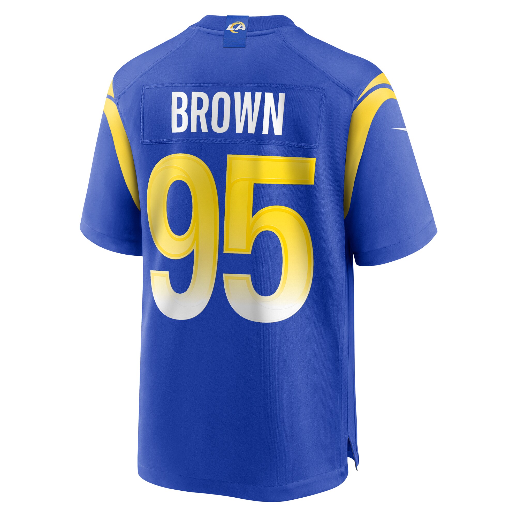 Bobby Brown III Los Angeles Rams Team Game Jersey -  Royal