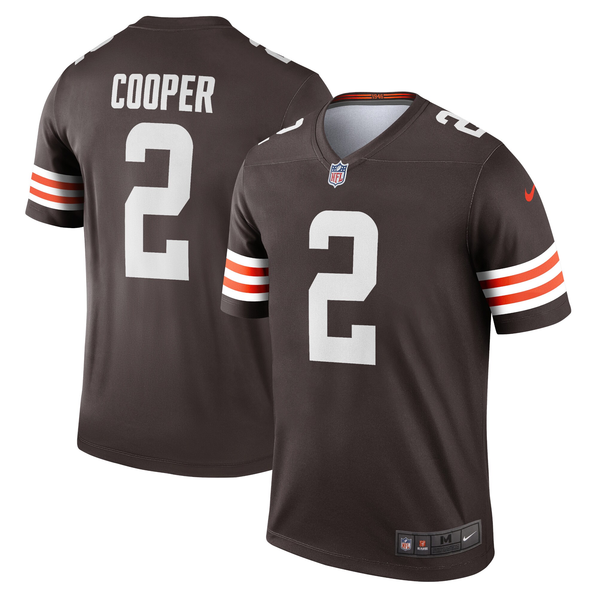 Amari Cooper Cleveland #2 Browns  Legend Jersey - Brown