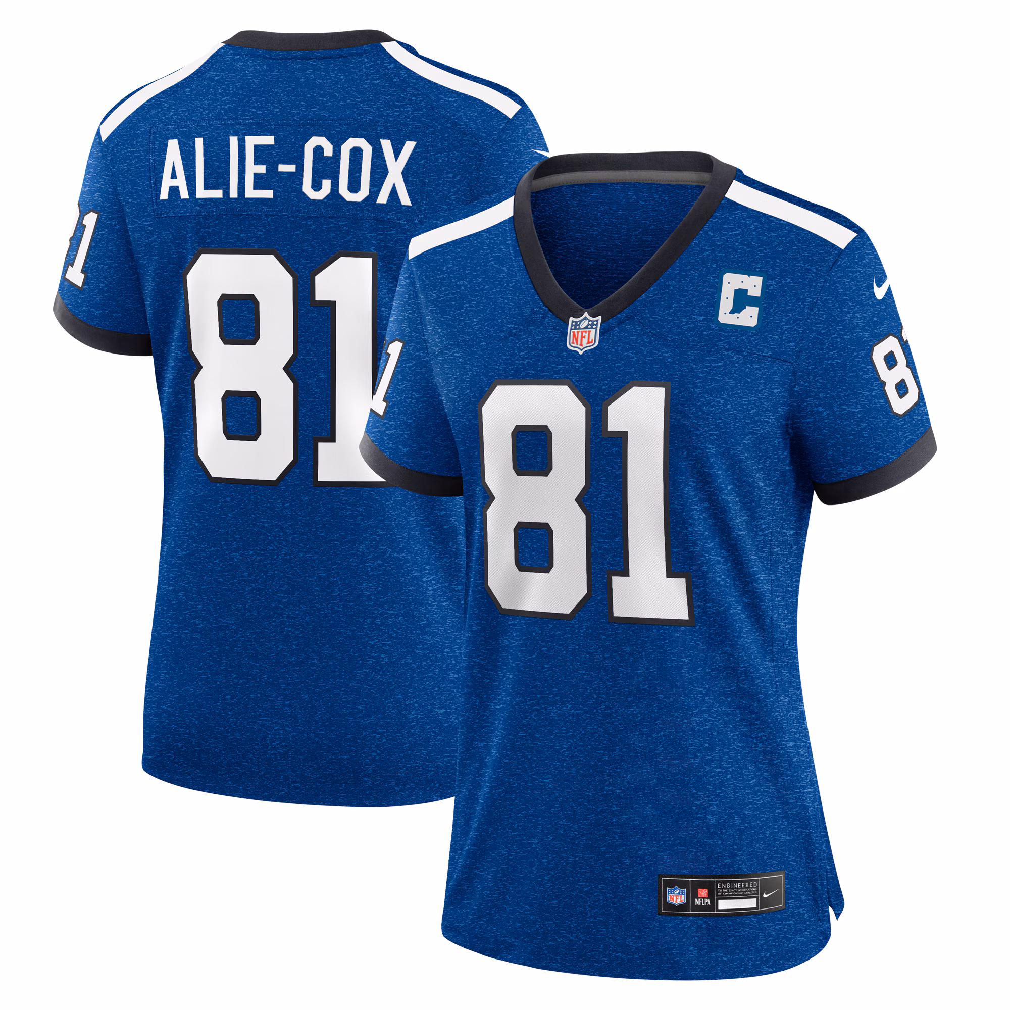 Mo Alie Cox Indianapolis Colts Women's Indiana Nights Alternate Game Jersey - Royal