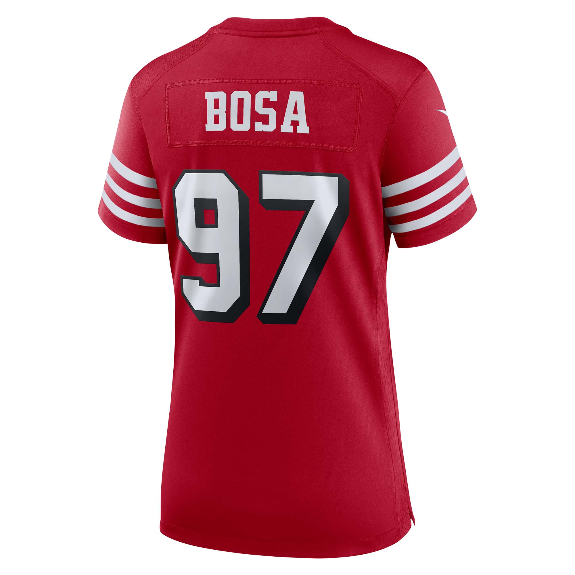 Nick Bosa San Francisco 49ers  Women's Alternate Game Jersey - Scarlet
