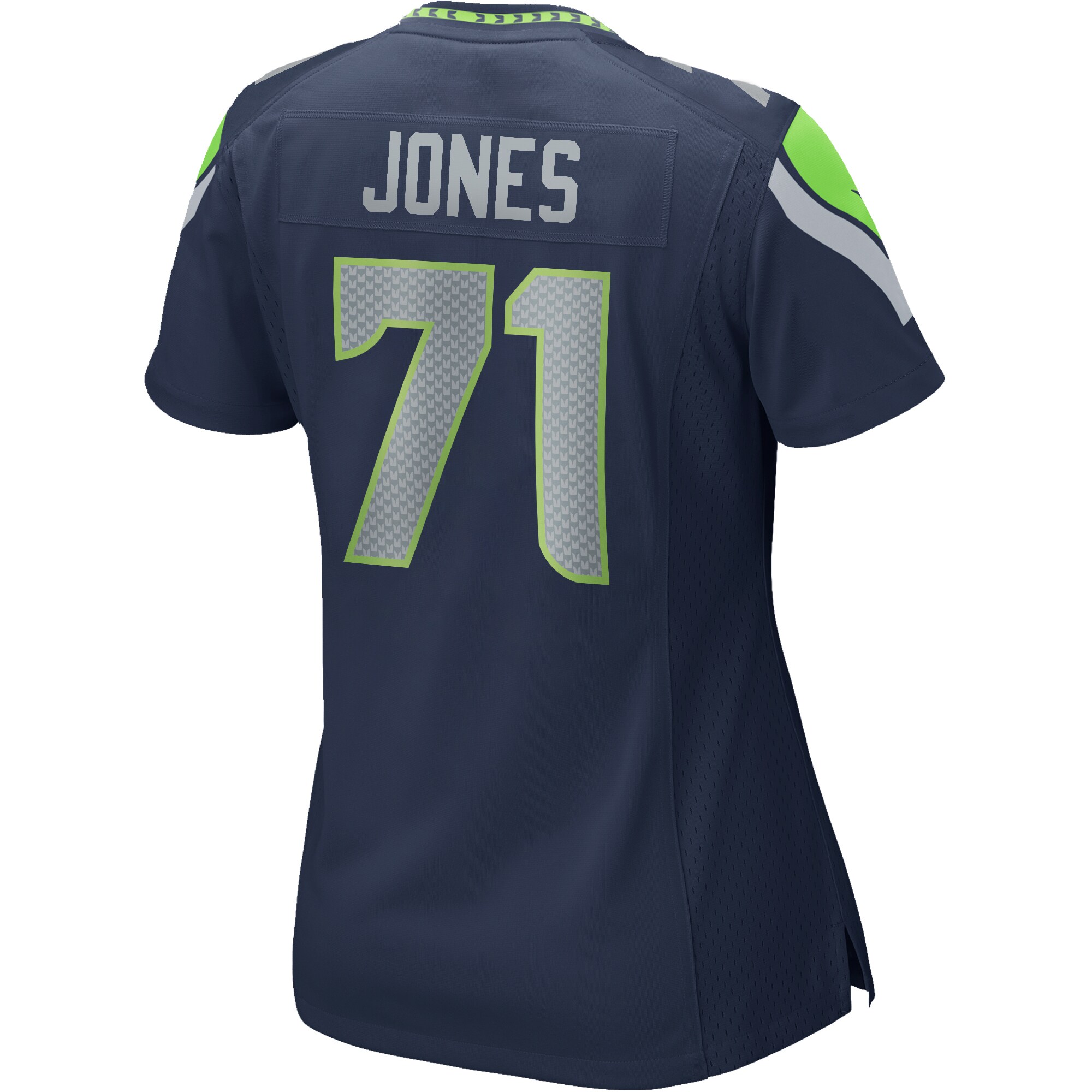 Walter Jones Seattle Seahawks Women's Game Retired Player Jersey - College Navy