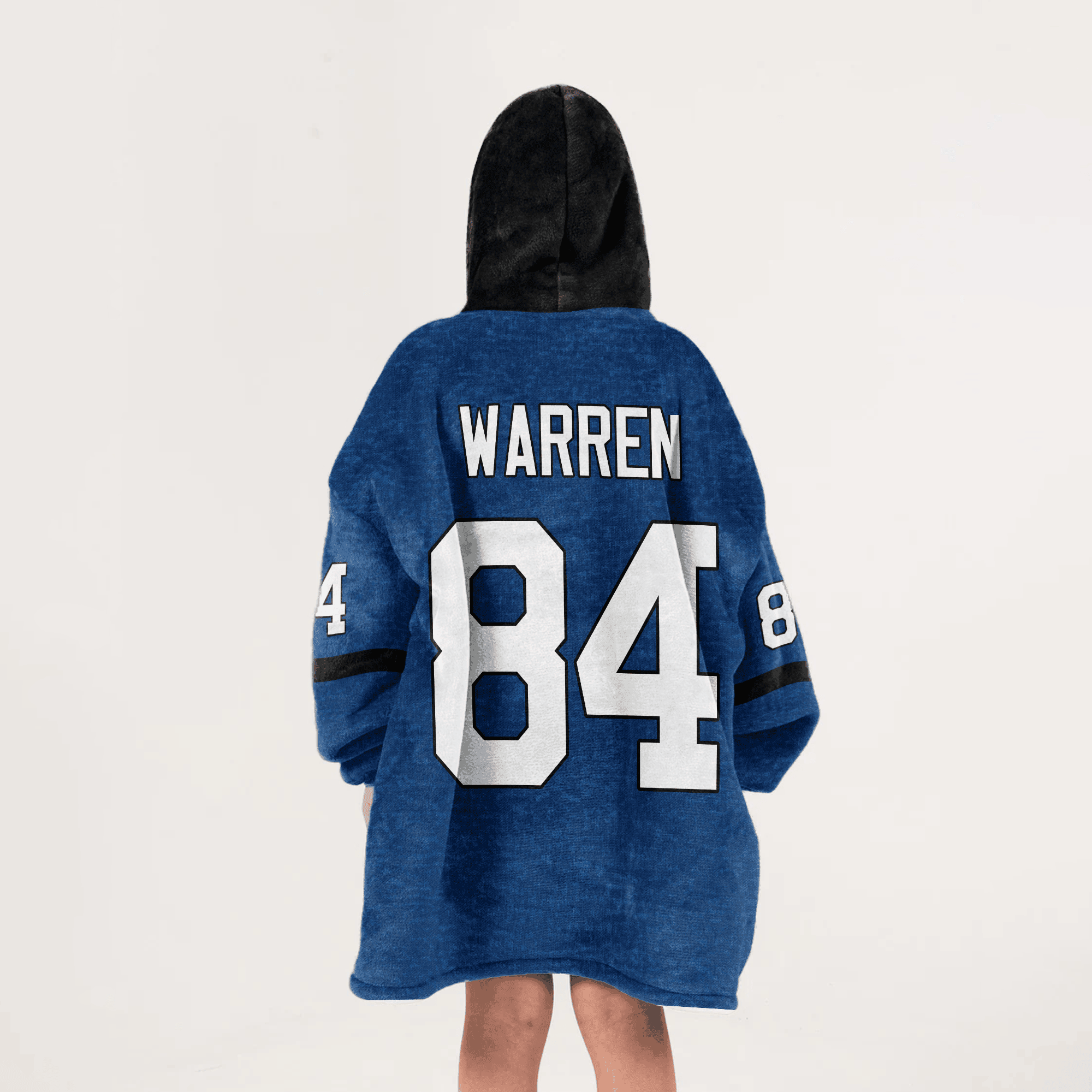 Kid 84 Indianapolis Football Unisex Blanket Hoodie