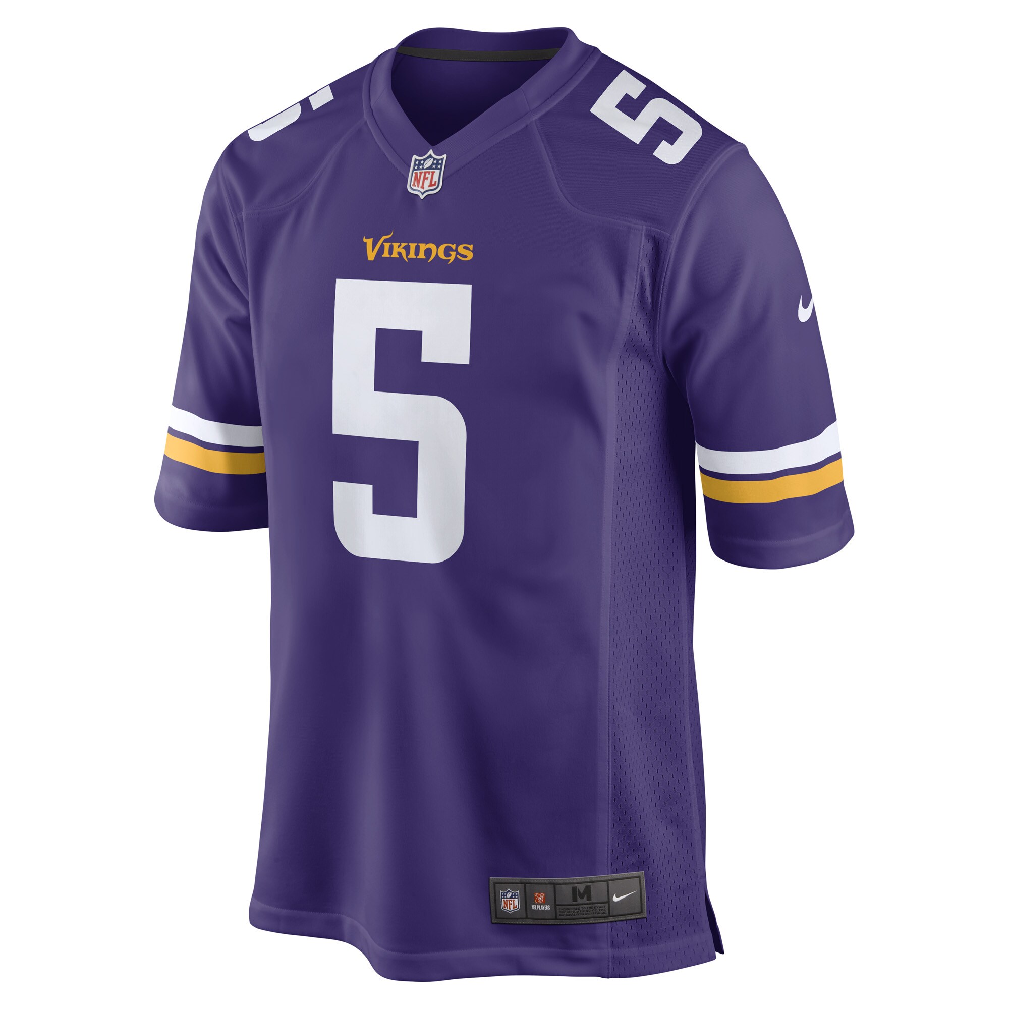 Jalen Reagor Minnesota Vikings  Game Player Jersey - Purple