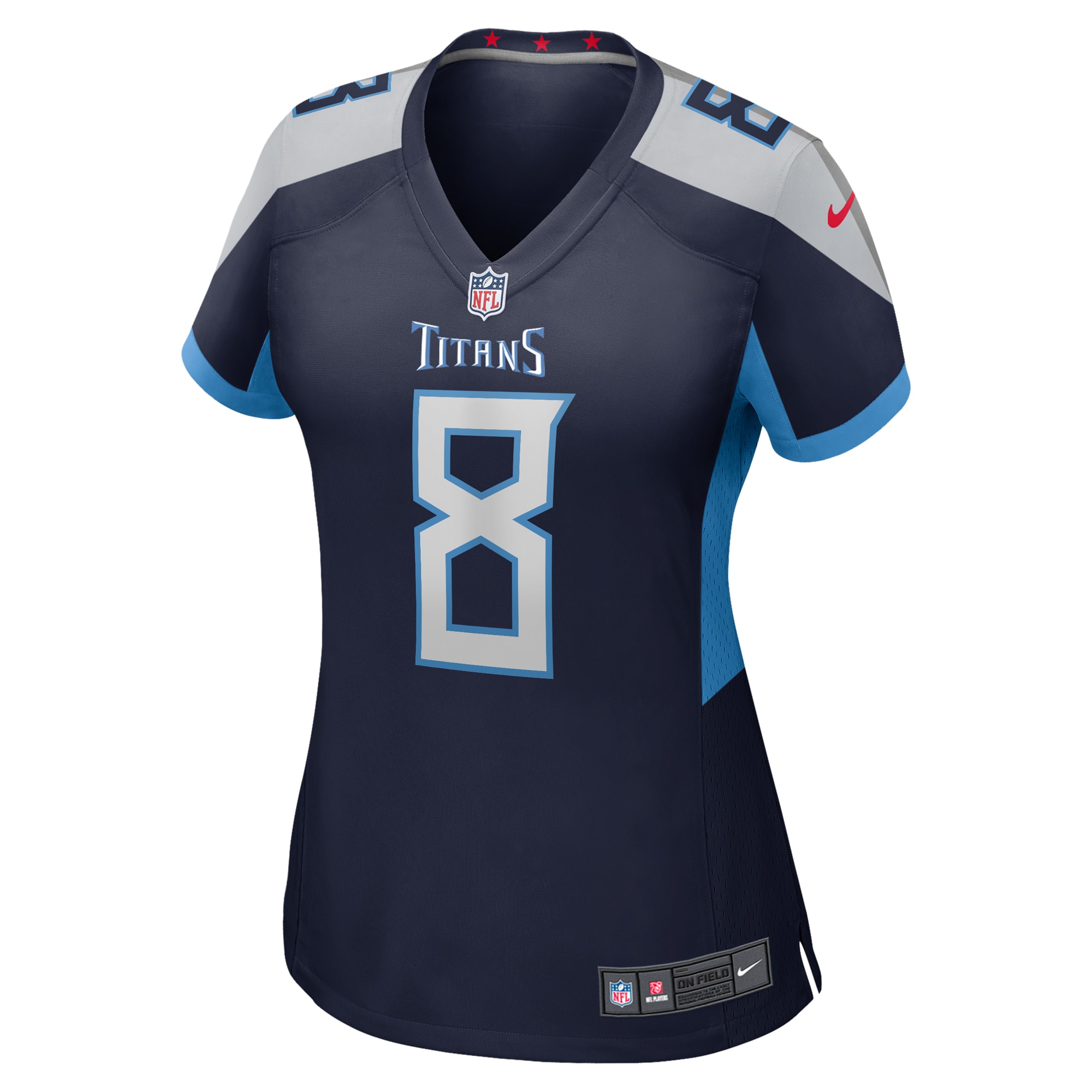 Will Levis Tennessee Titans Women's  Game Jersey -  Navy