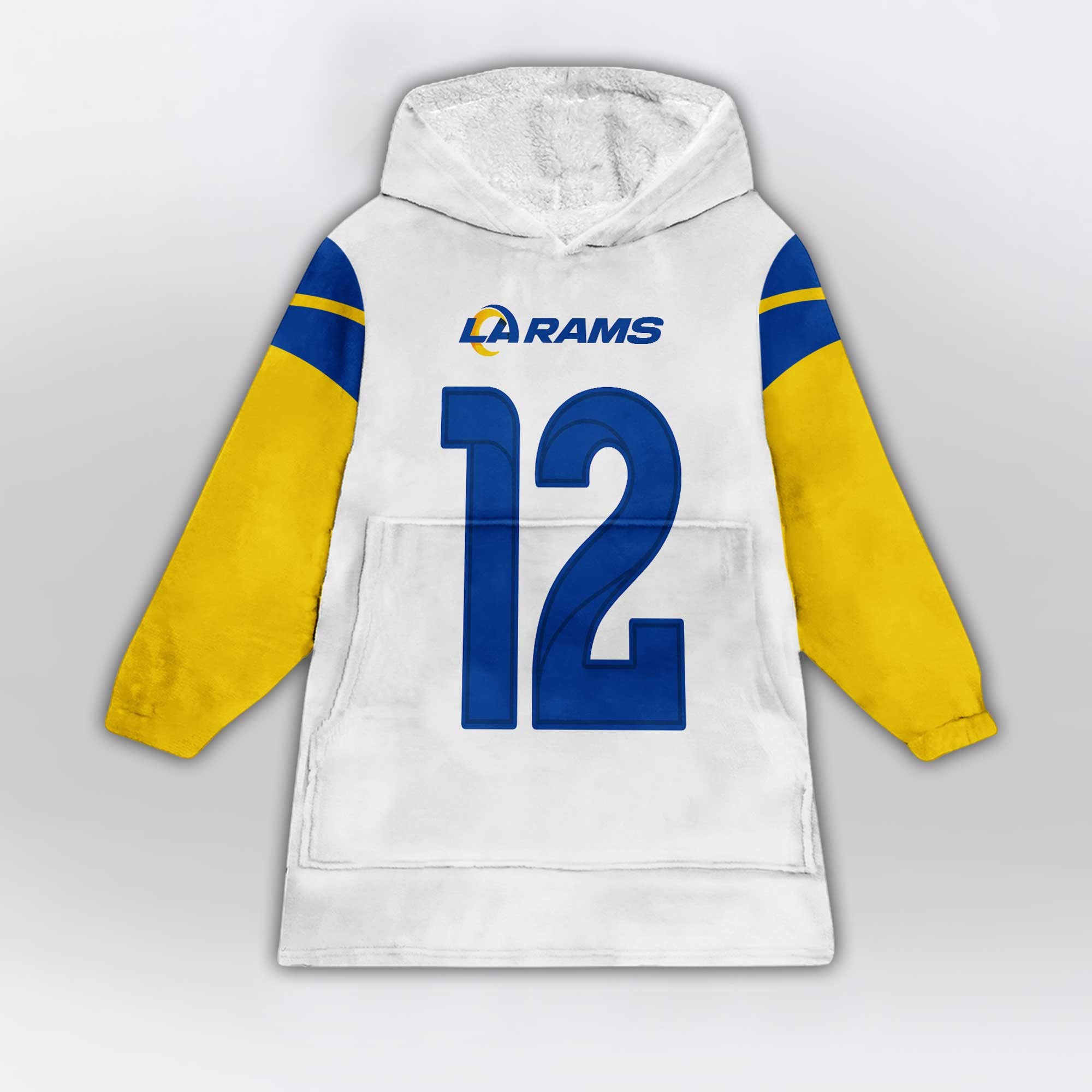Kid P.N 12 Los Angeles R Football Unisex Blanket Hoodie