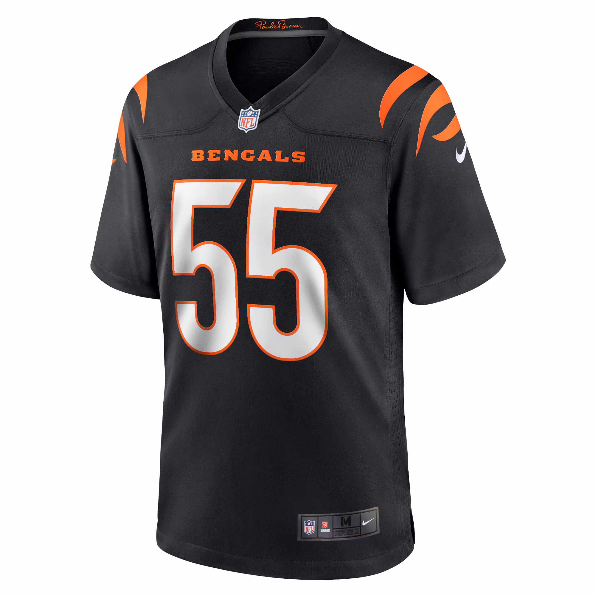Logan Wilson Cincinnati Bengals Game Jersey - Black